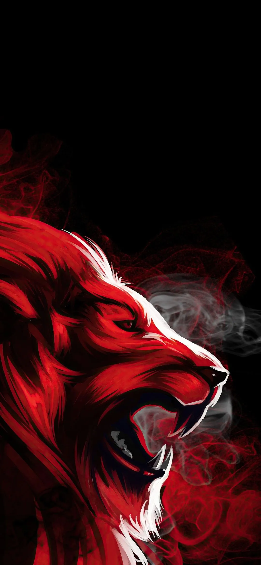 Wallpaper Visual Arts, Head, Eye, Roar, Mouth, Background Free Image