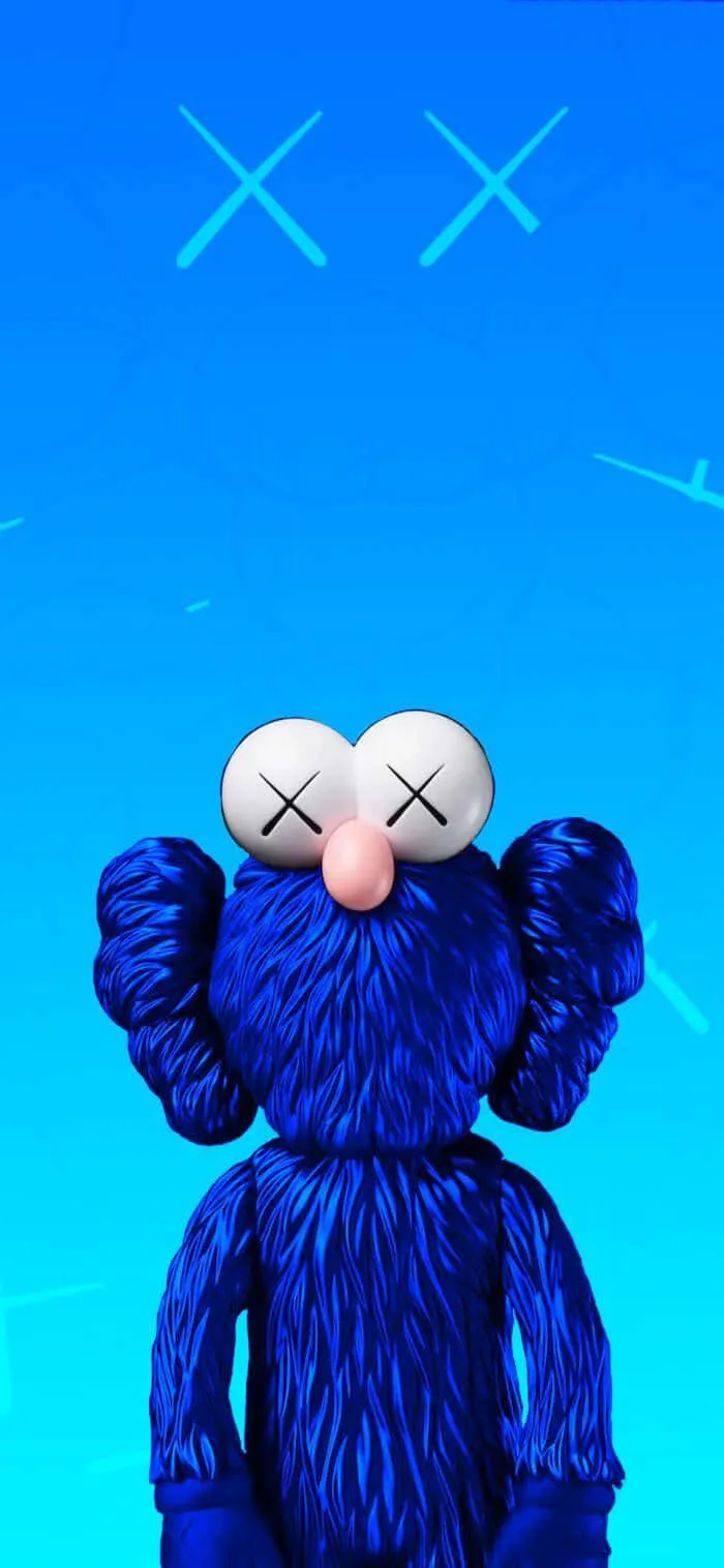 Download Colorful Illustrations of Cool Kaws Wallpaper