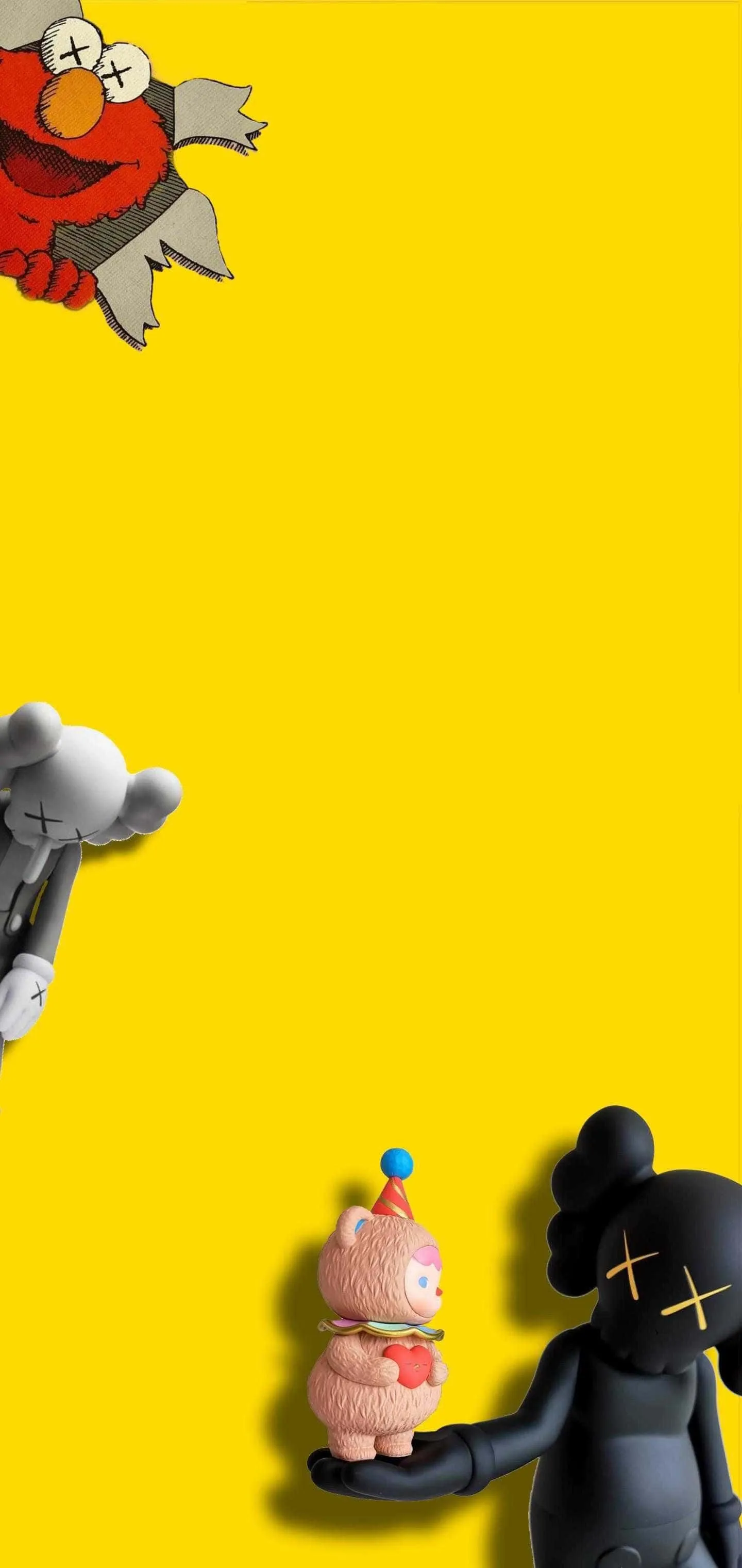 Download Experience the Art of Cool Kaws Wallpaper