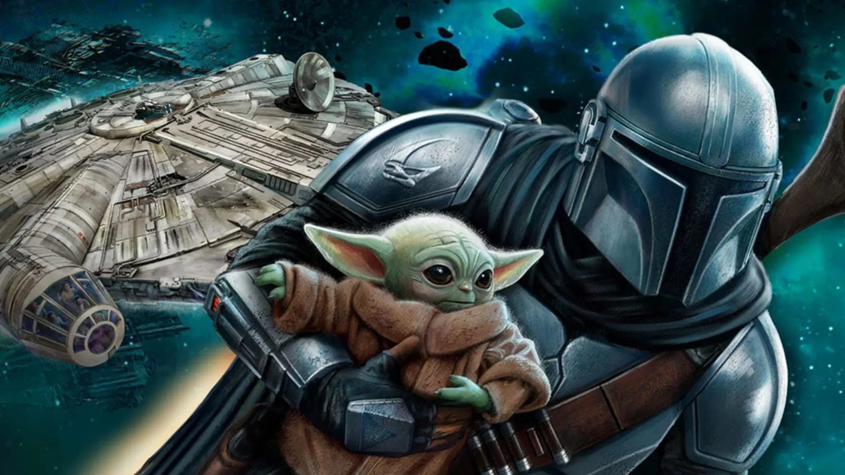 The Mandalorian joins Millennium Falcon adventure