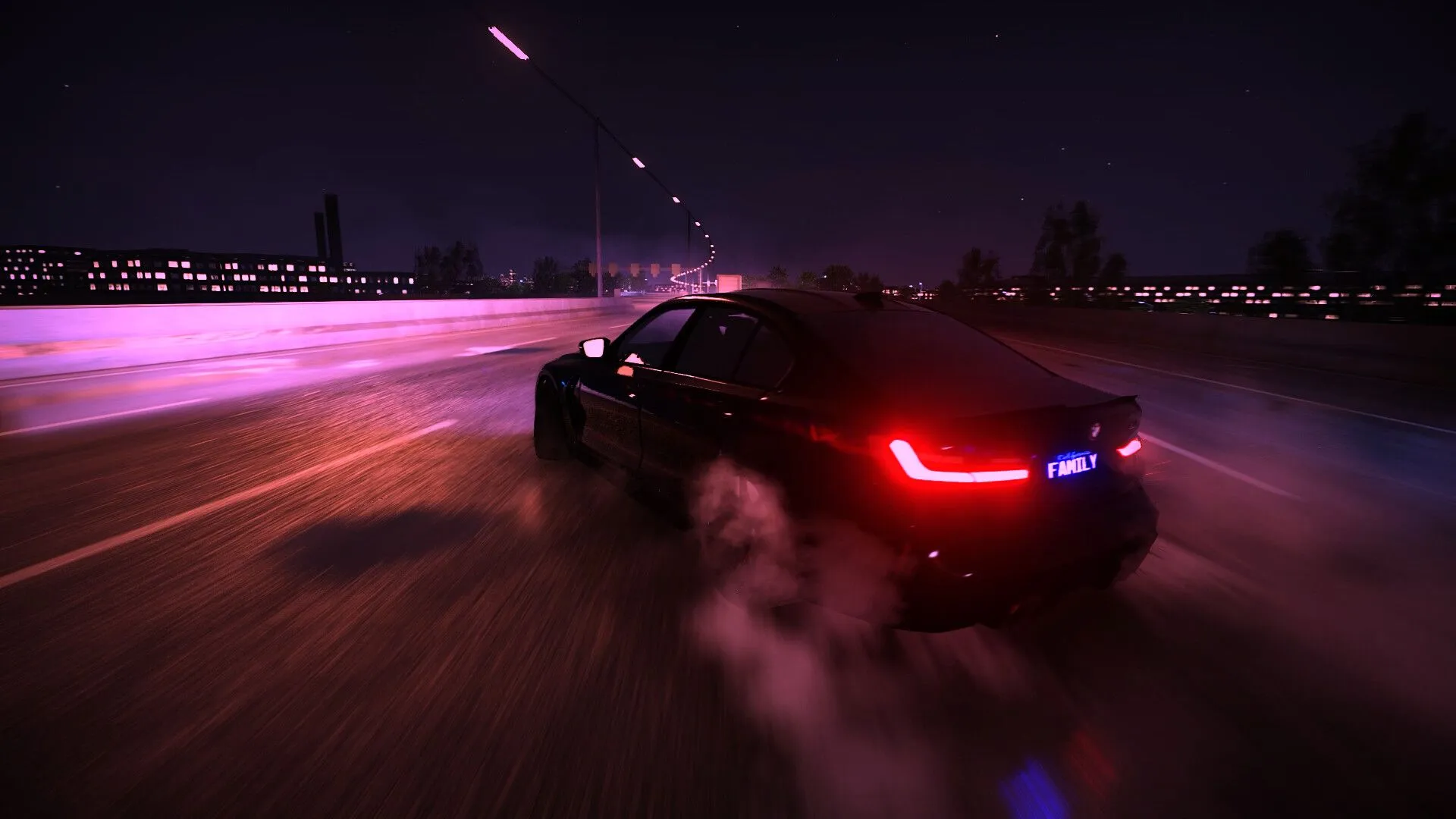 BMW M3 G80 Night Drift