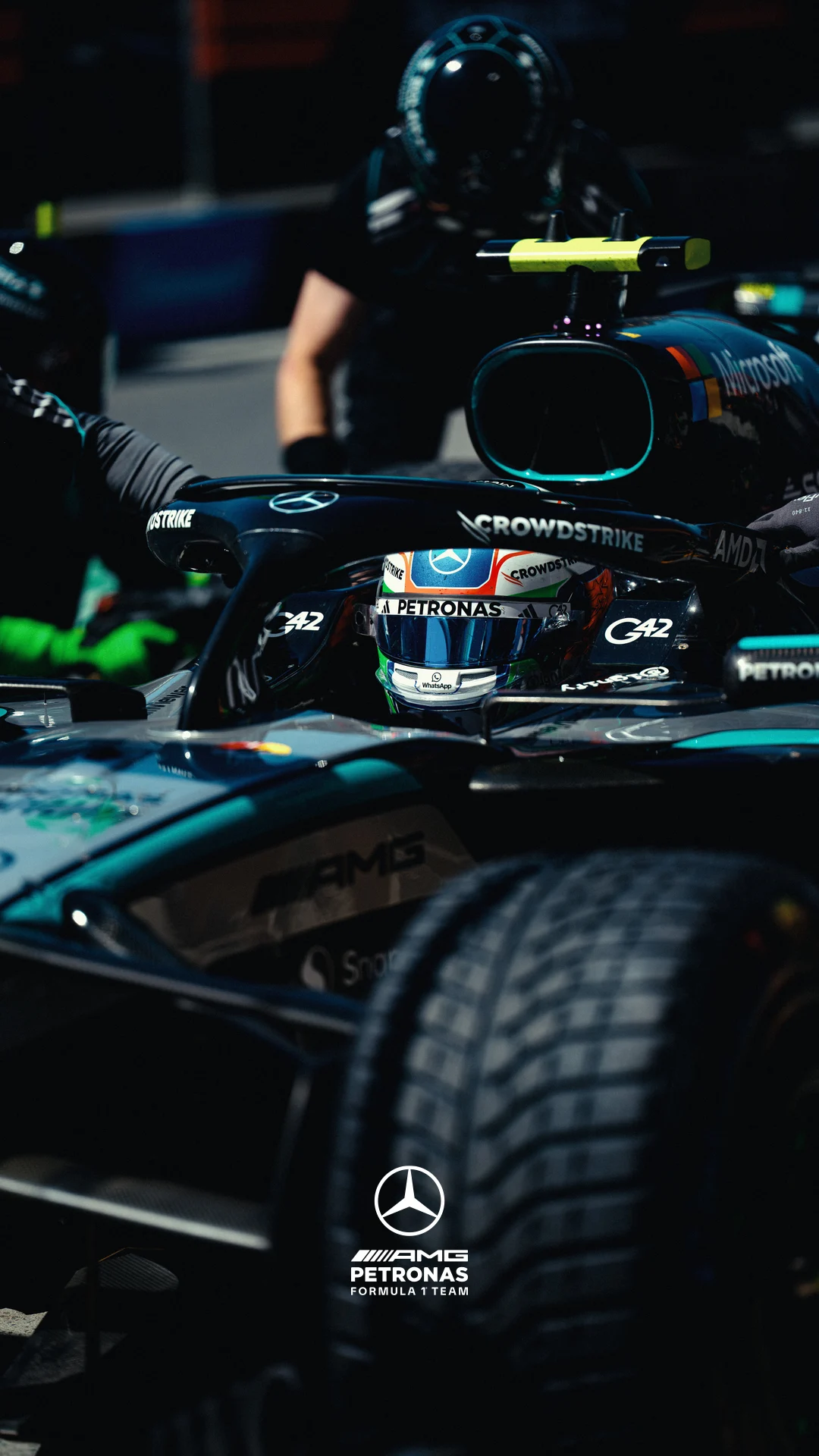 Wallpaper AMG PETRONAS F1 Team