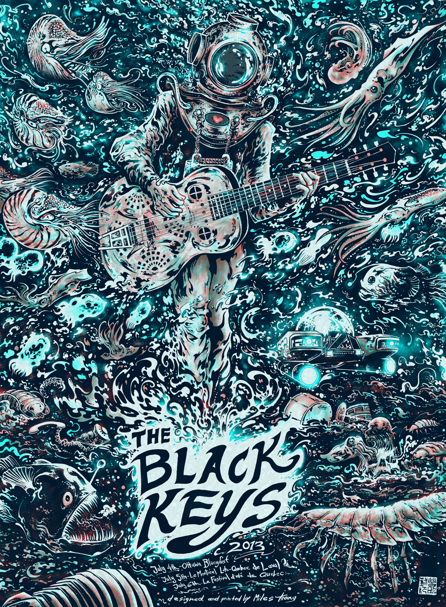 Gig Poster, The Black Keys