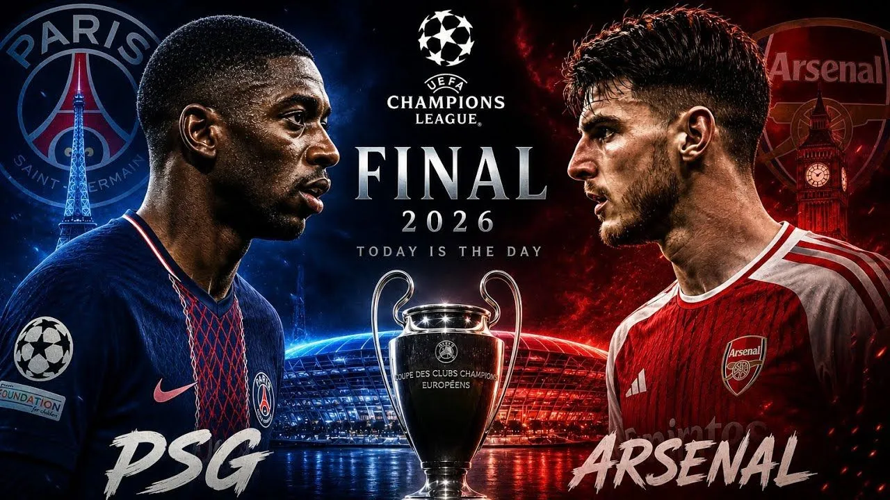 CHAMPIONS LEAGUE FINAL 2026. PSG vs Arsenal Hype trailer