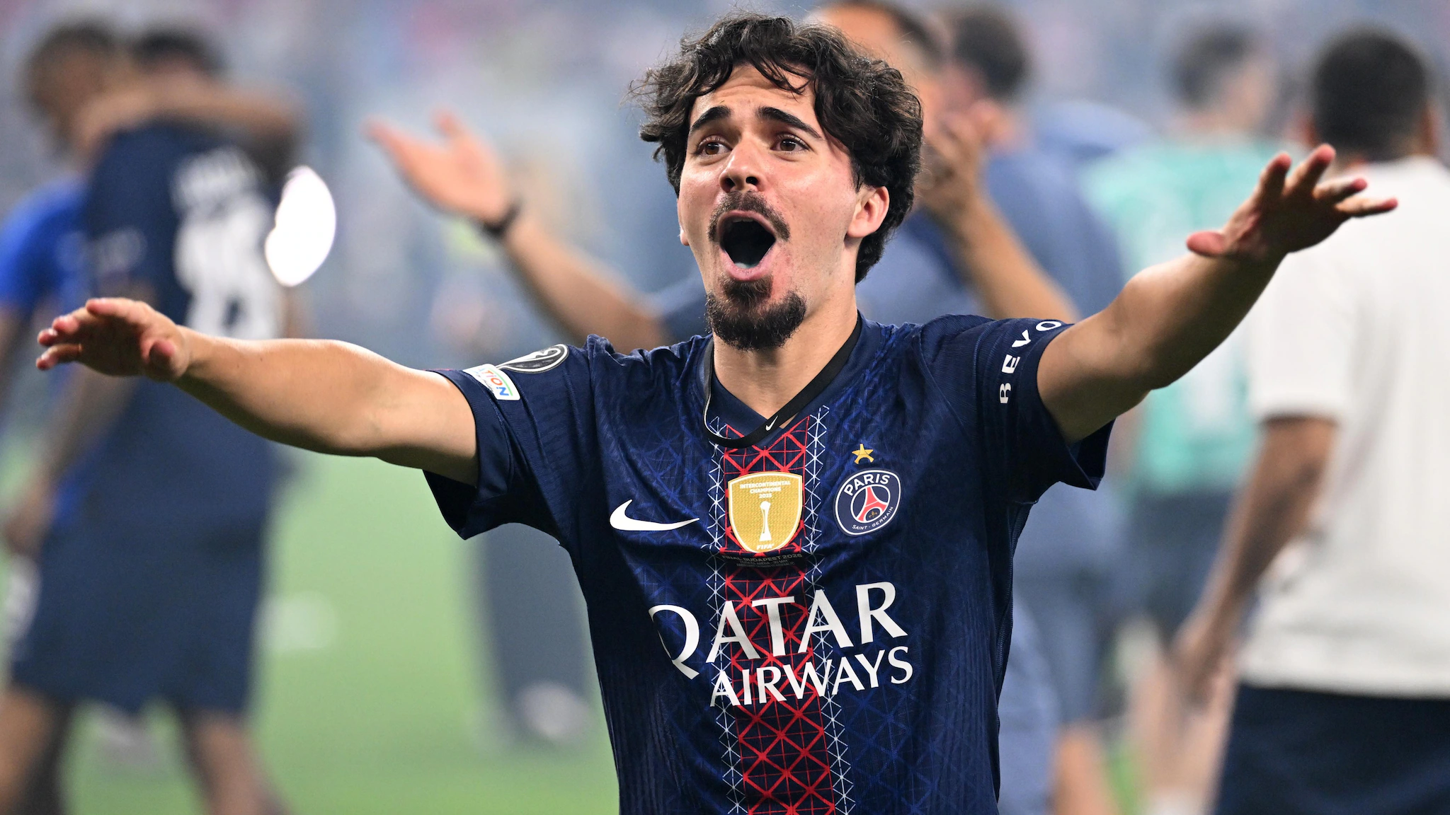Vitinha named official 2026 UEFA Champions League final Player of the Match. UEFA Champions League