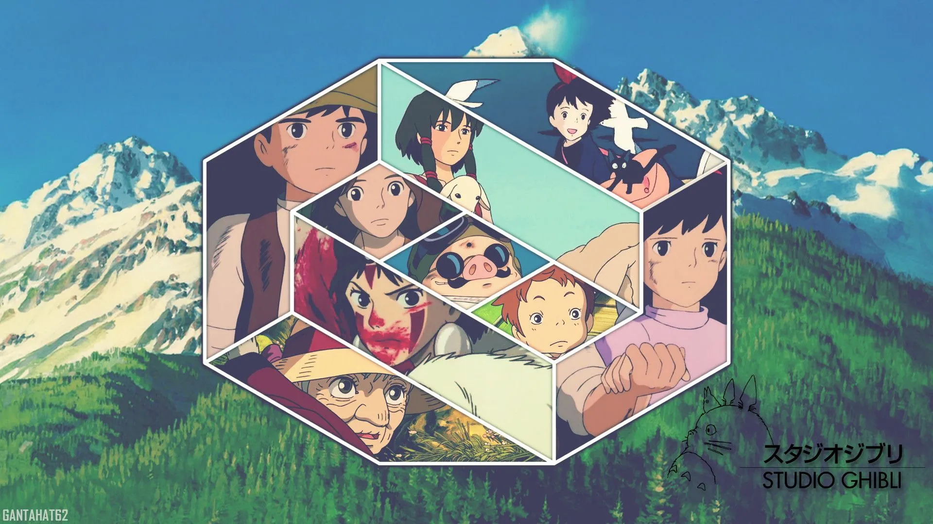 Ghibli Collage