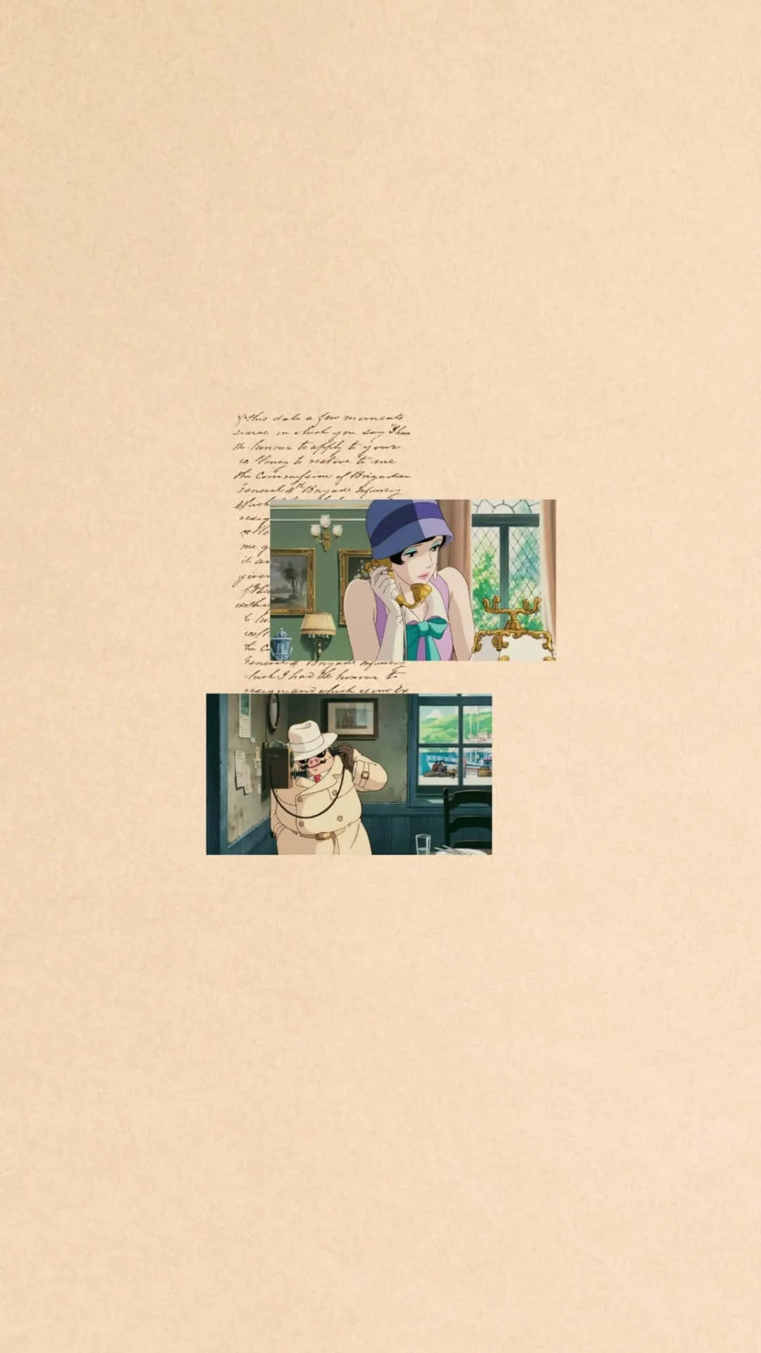 Download Studio Ghibli Collage Aesthetic Wallpaper