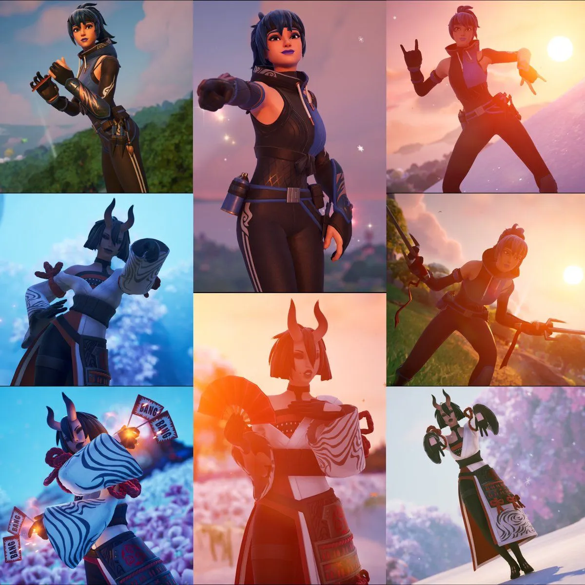 Hope x Night rose #Fortnite #Fortography