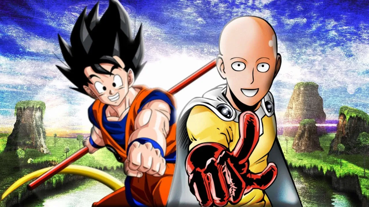 Goku vs Saitama BATTLE! (Dragon Ball vs One Punch Man)