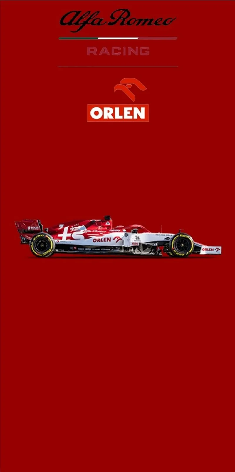 HD alfa romeo racing orlen wallpaper