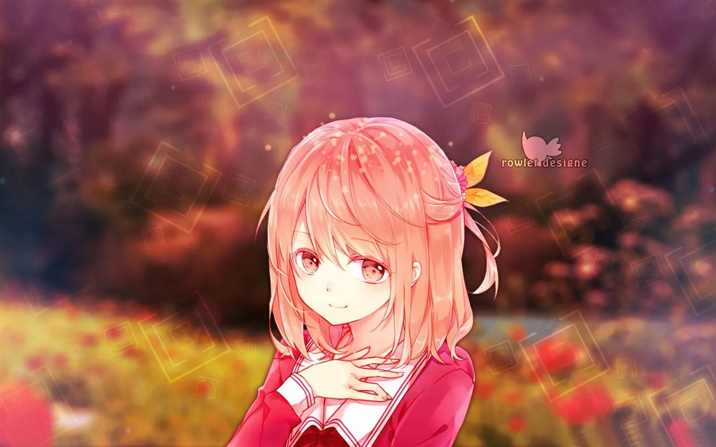 Cute Anime Girl 2016 High Quality HD Wallpaper