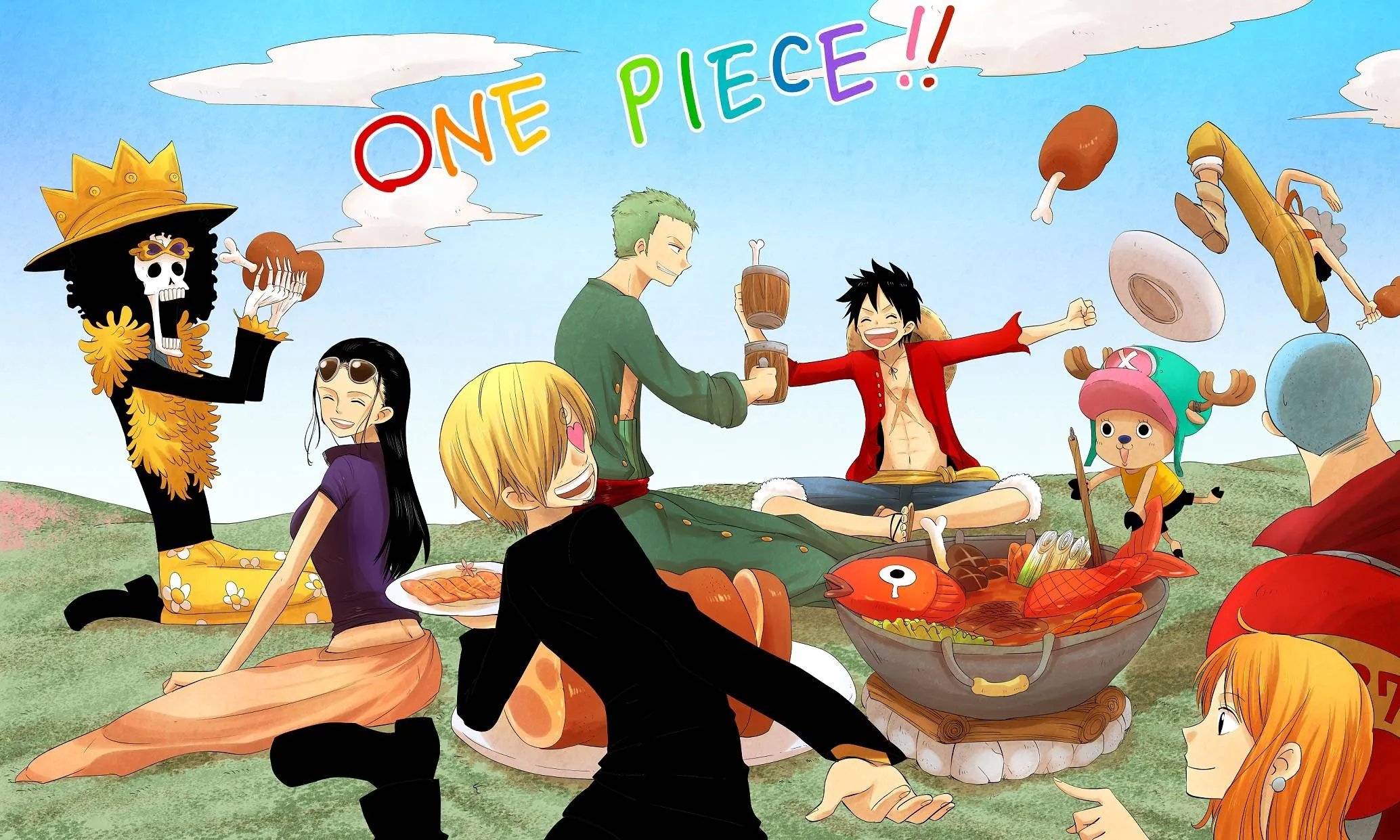 Straw Hat Pirates PIECE by Pixiv Id 2713301 Anime Image Board