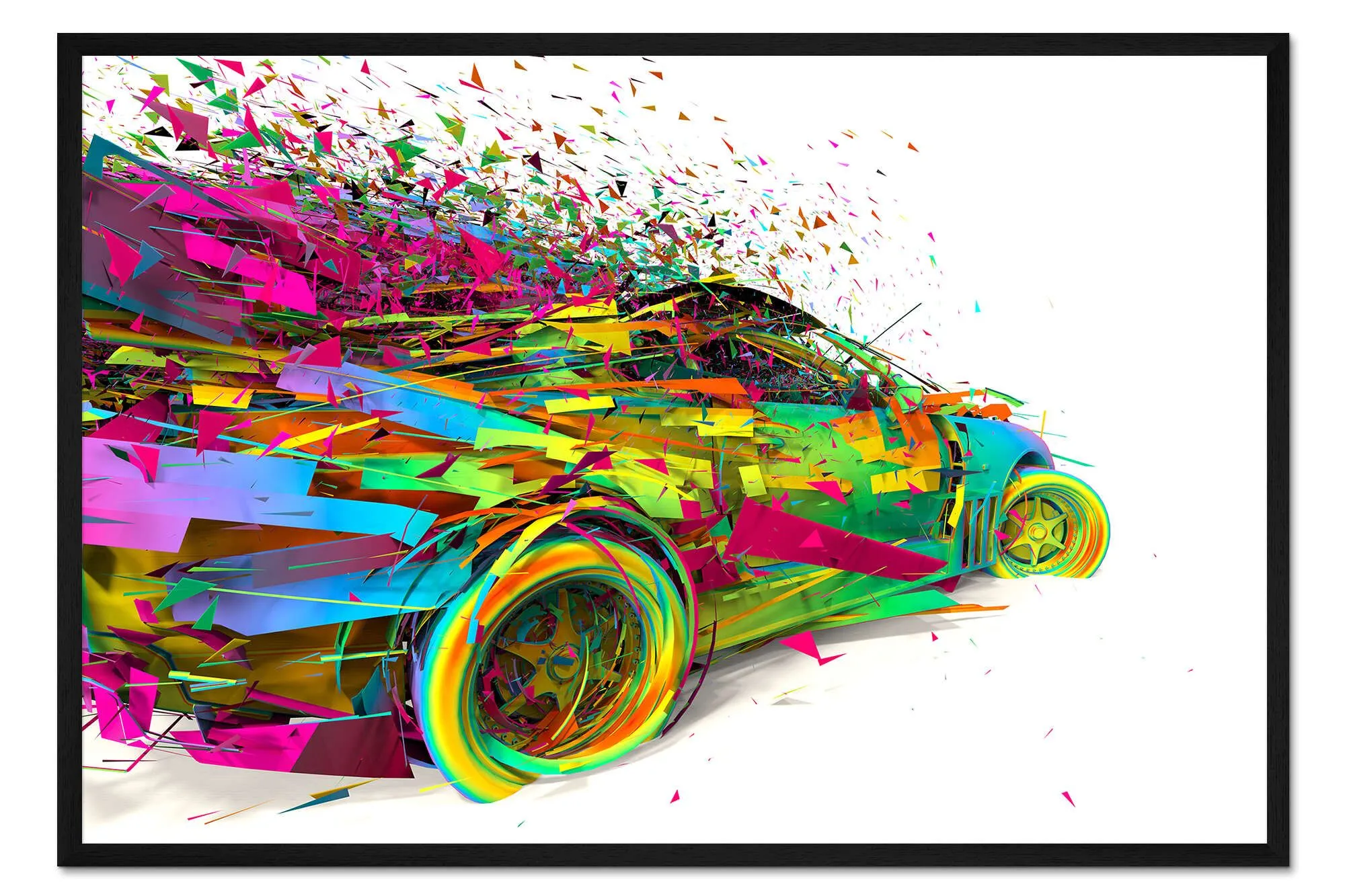 Car drift print