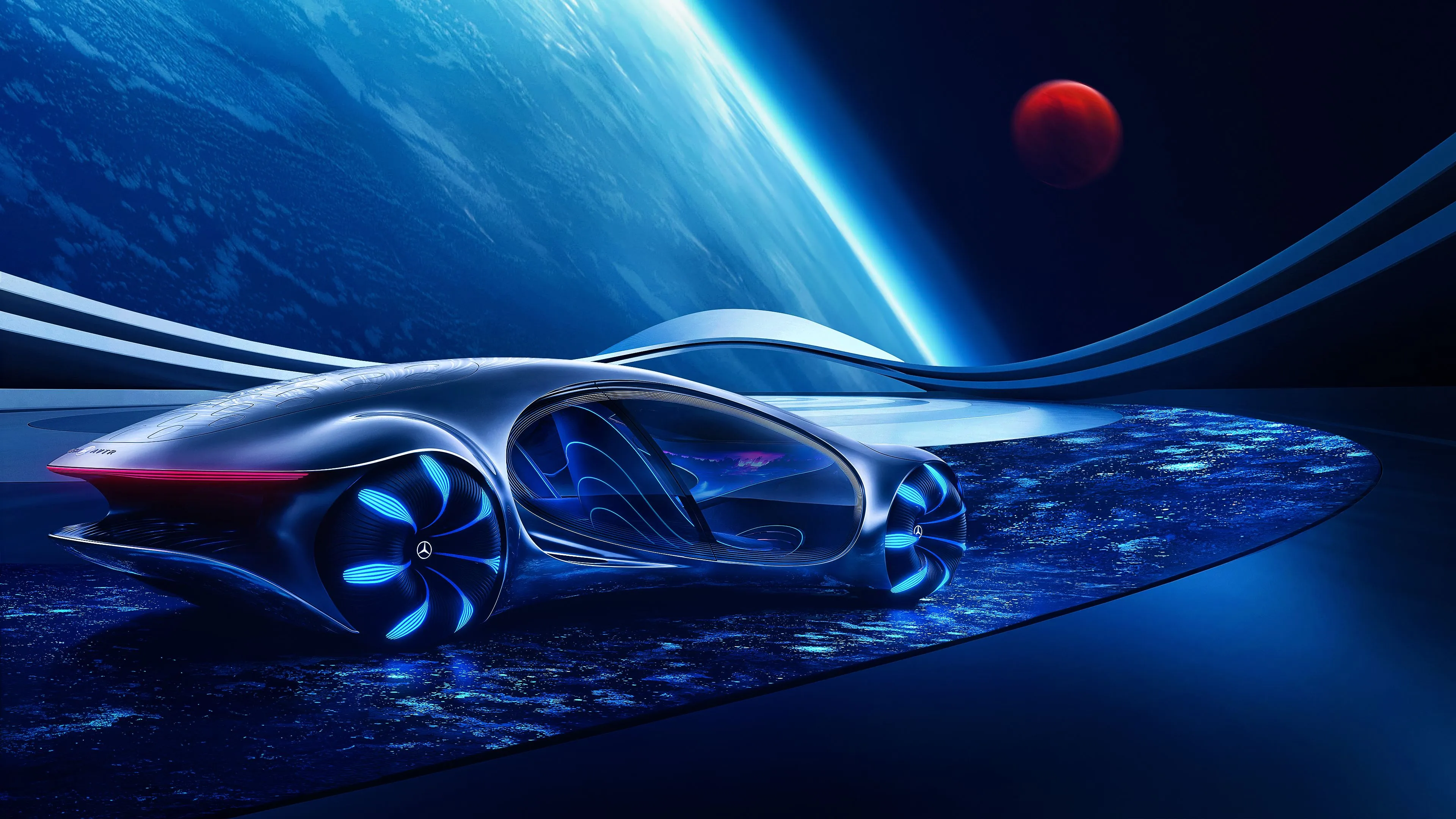 Mercedes Benz Vision AVTR Concept 4K Wallpaper Car Wallpaper