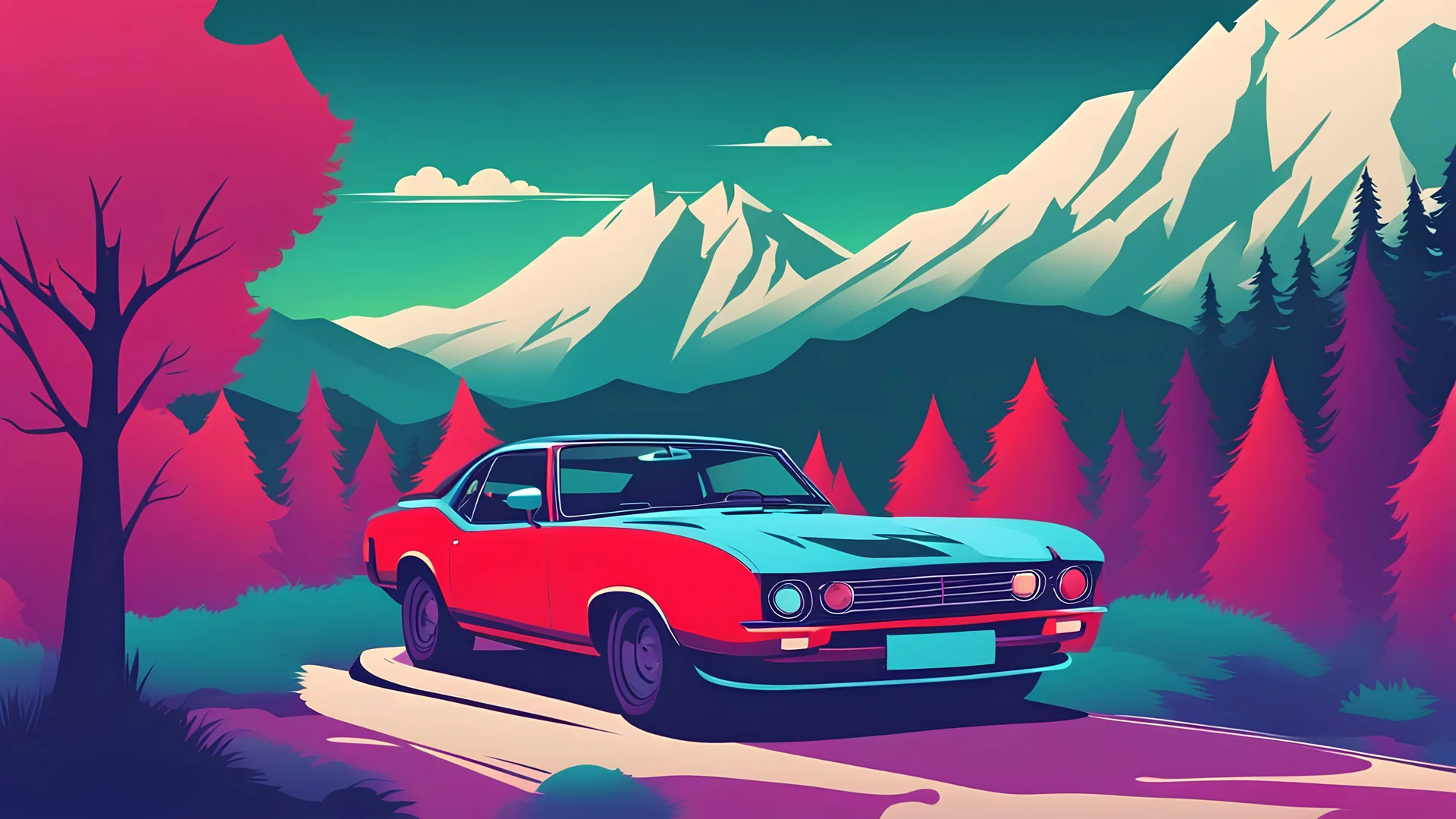 Create me a desktop wallpaper in Full