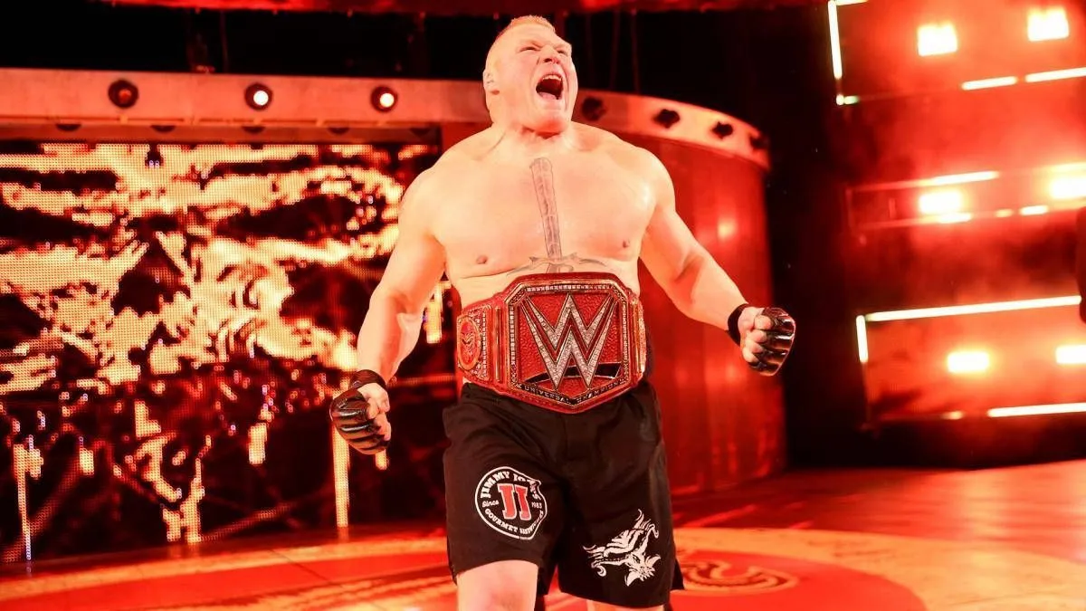 Download Brock Lesnar Entering The Ring Wallpaper