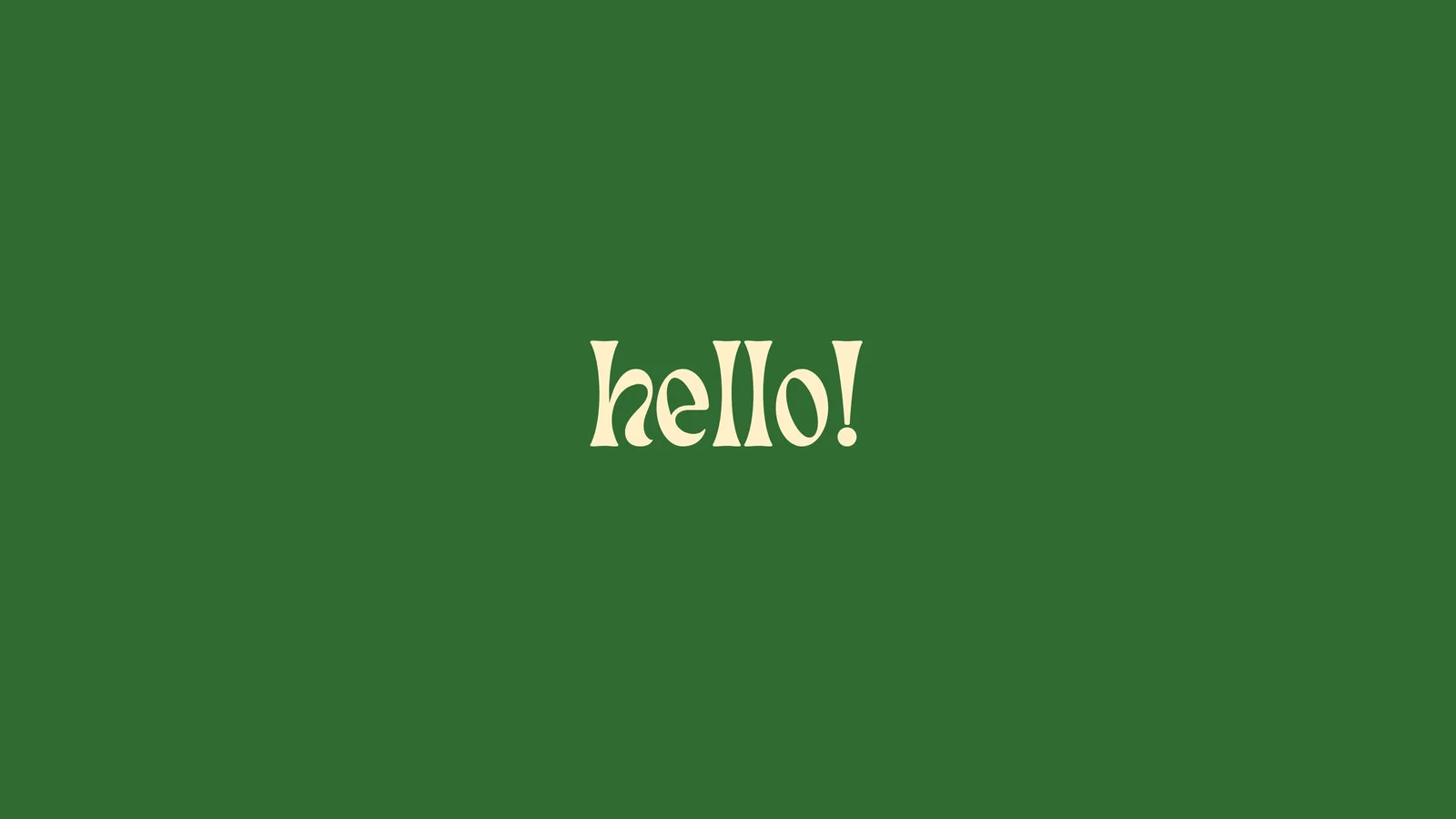 green wallpaper
