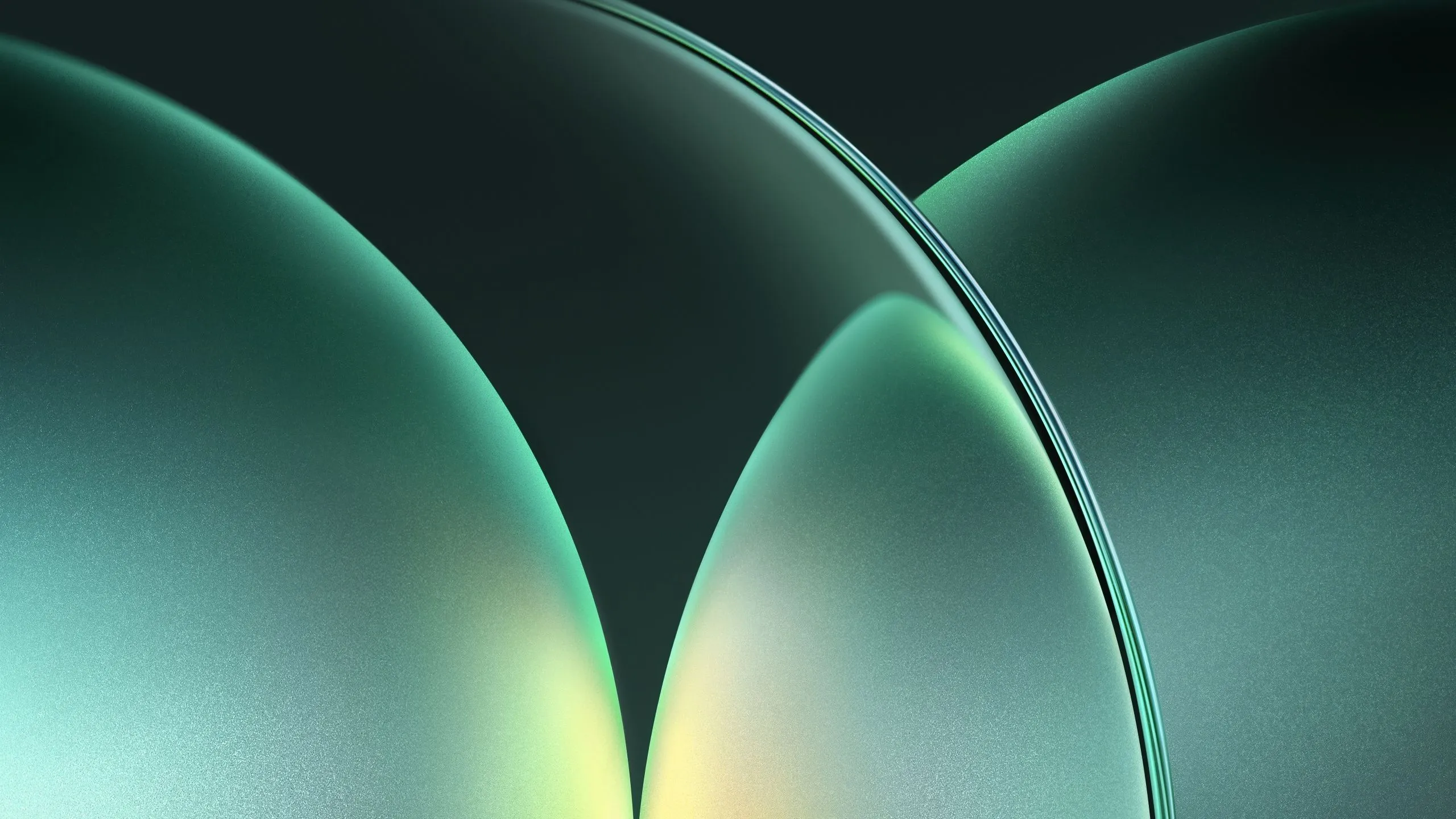 Sage green abstract Wallpaper 4K, Dark theme, Modern design