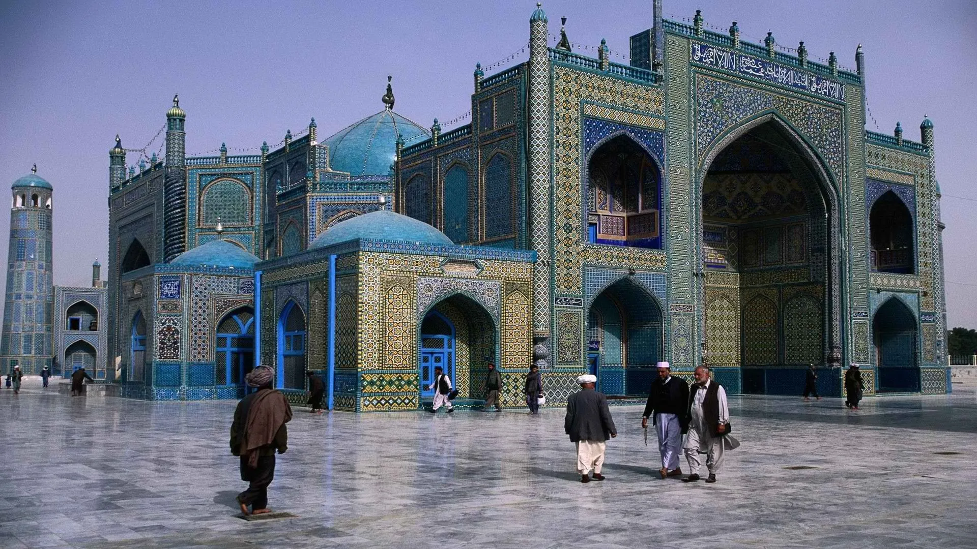 Mosque in Afghanistan Desktop wallpaper 1920x1080