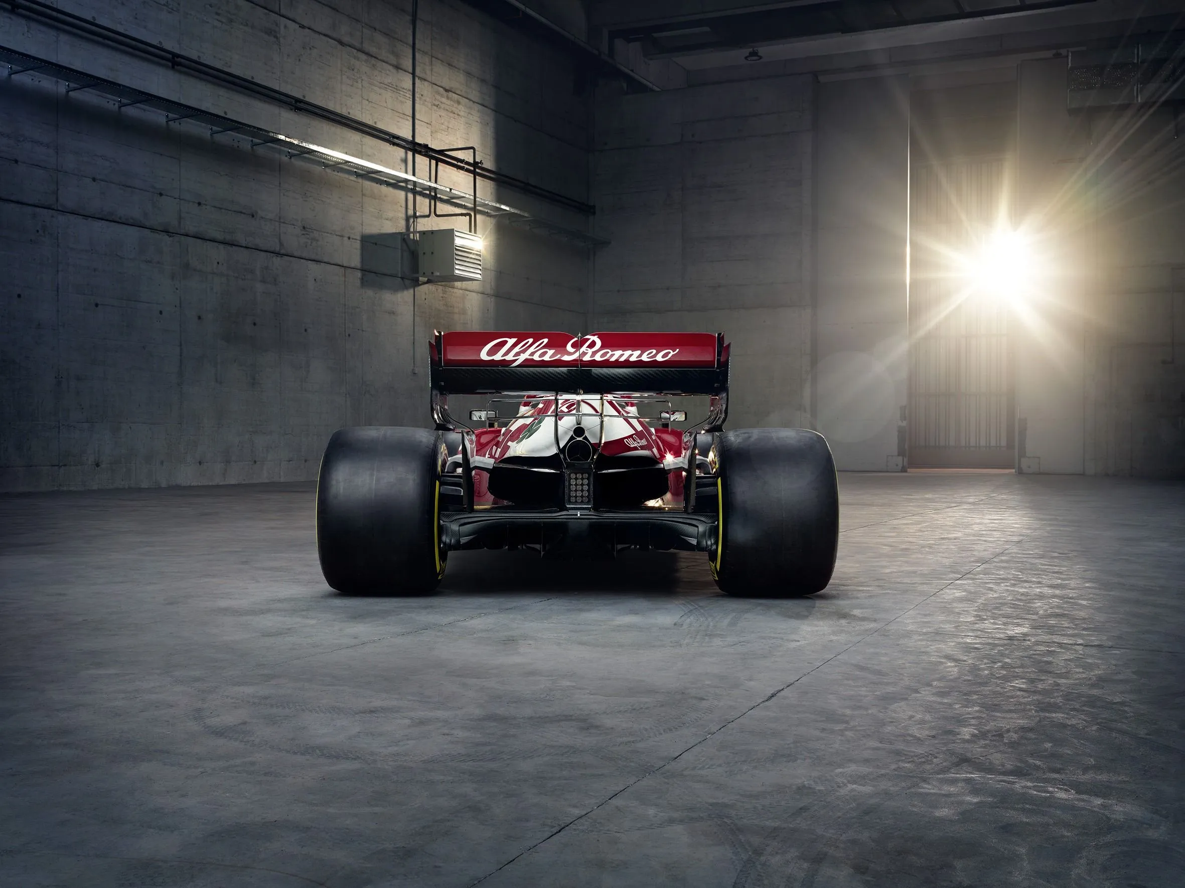 Alfa Romeo Racing C41 F1 Car launch picture