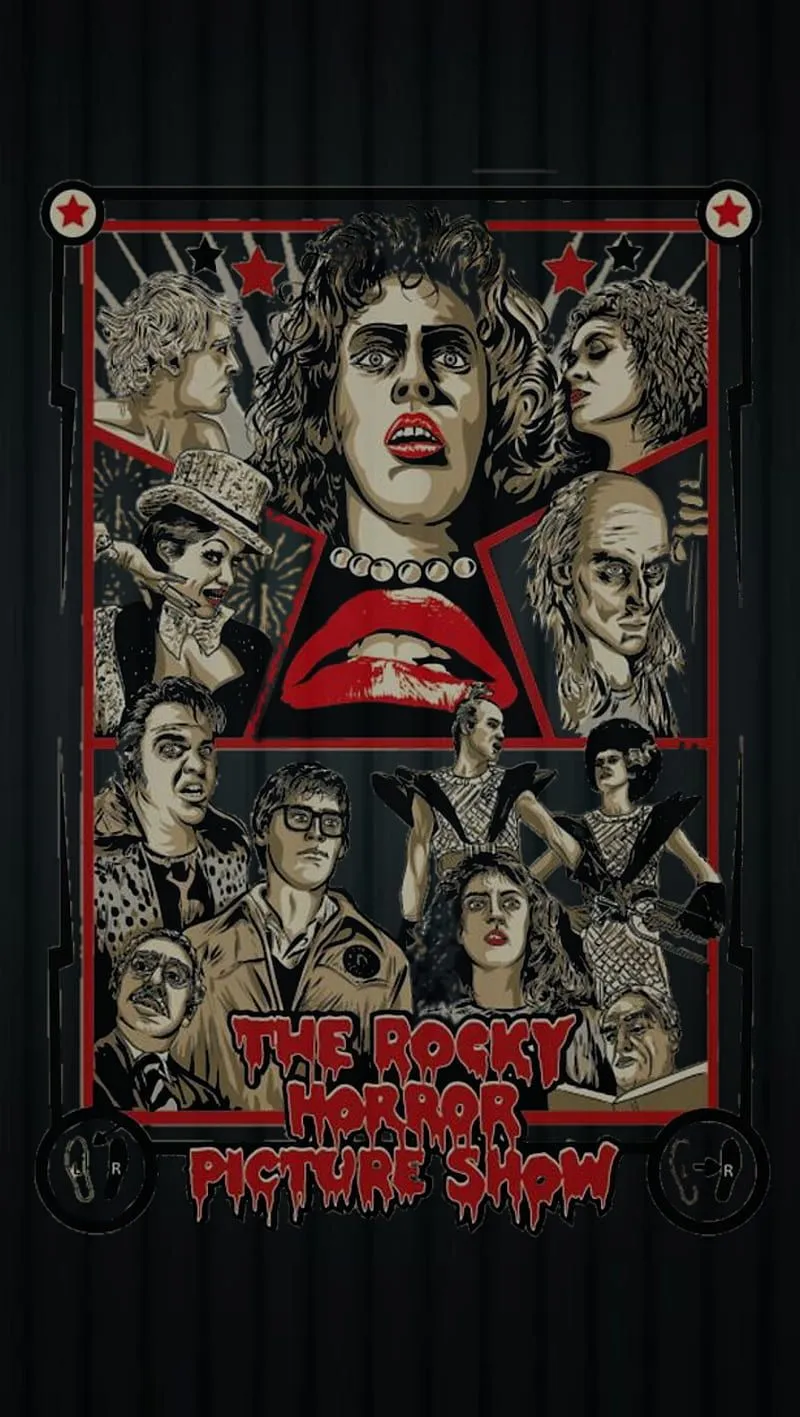Rocky Horror, brad, janet, magenta, columbia, riff raff, frankenfurter, HD phone wallpaper