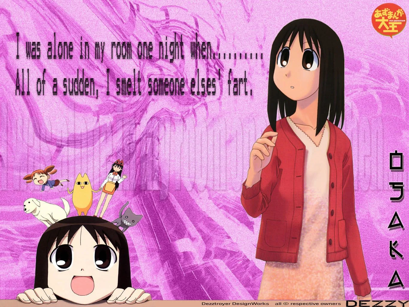 Download Anime Azumanga Daioh Wallpaperx1024