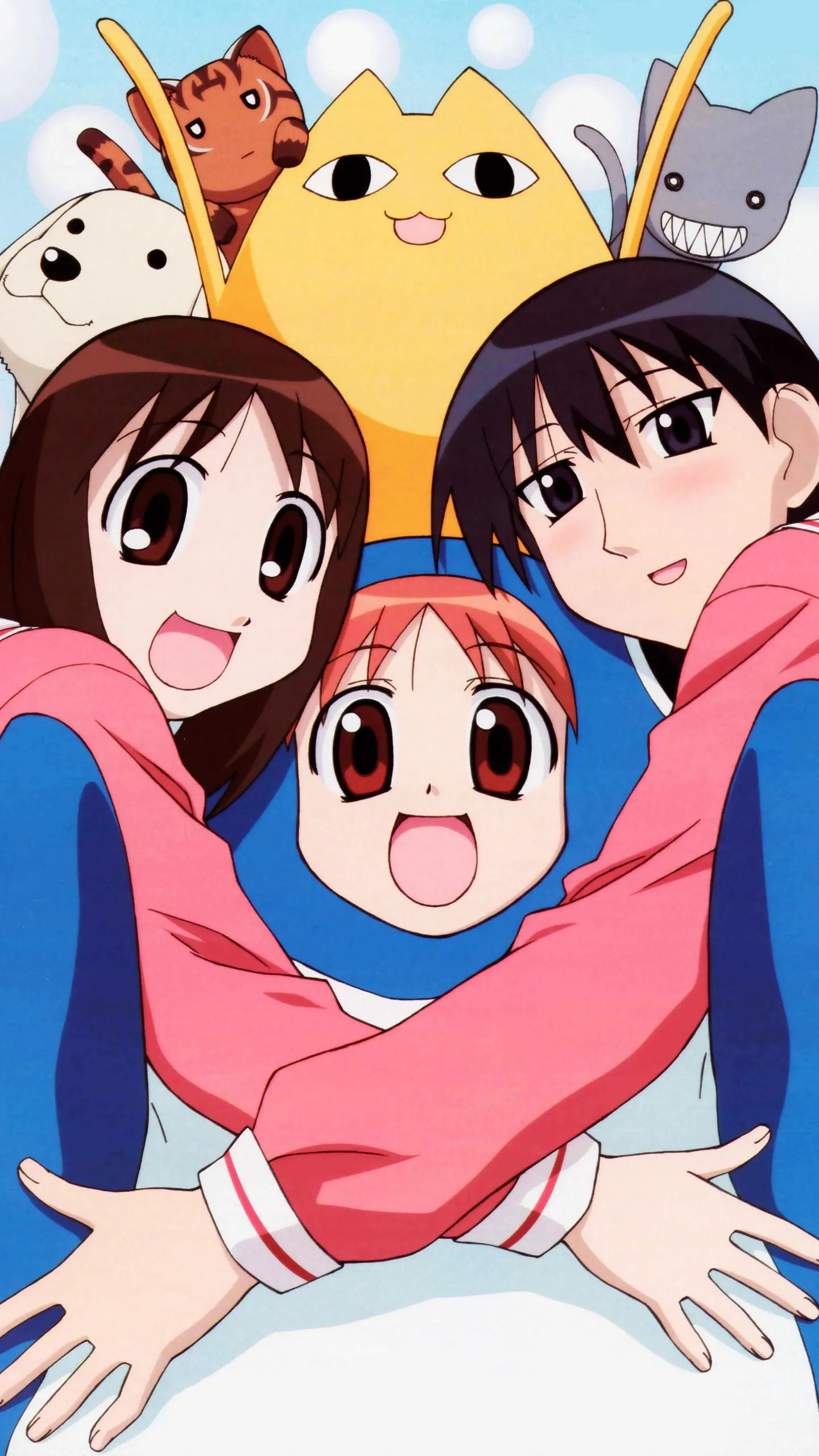 The Forgotten Lair. Azumanga Daioh Mobile Wallpaper