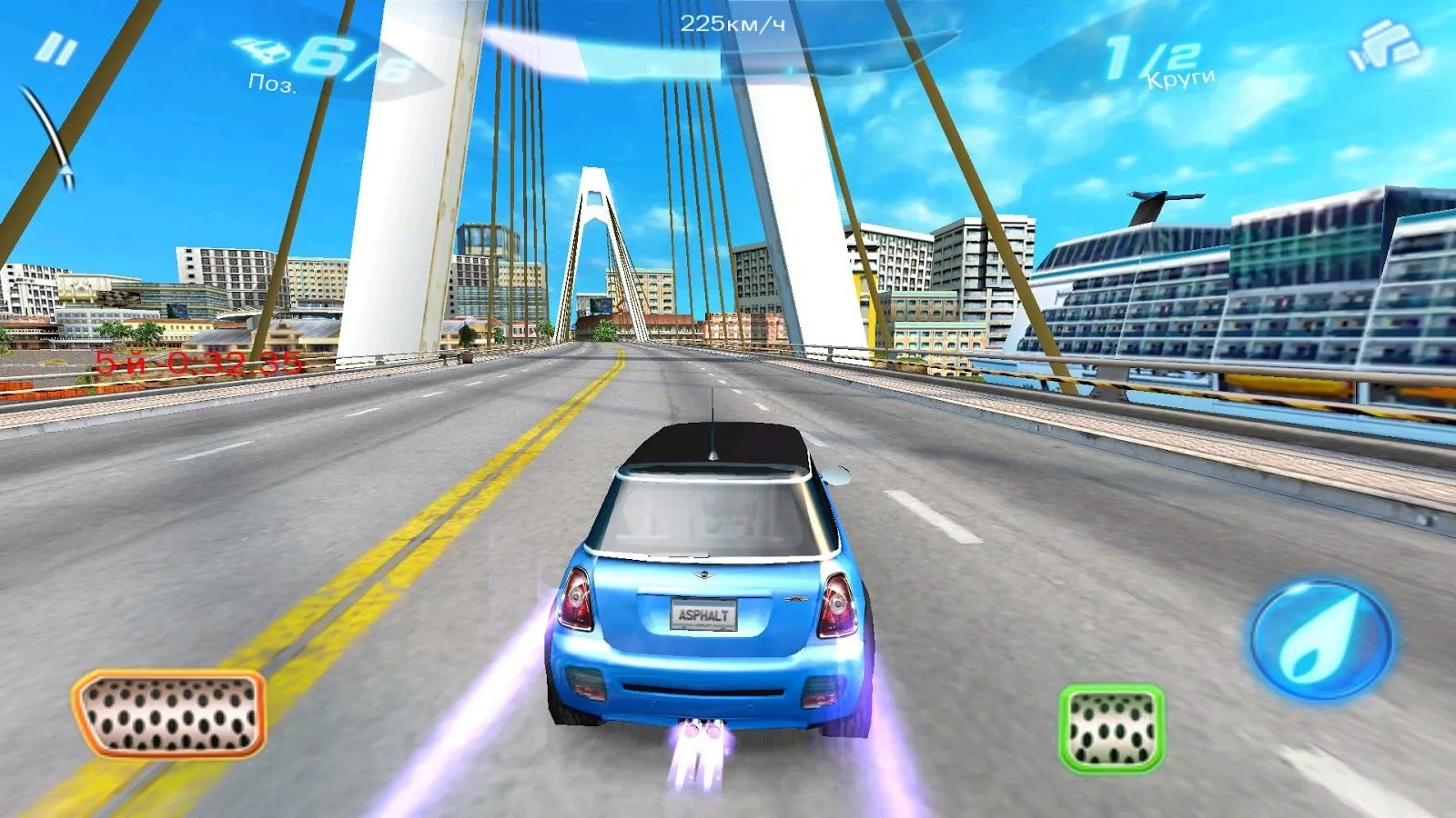 Gameloft HD Games: Asphalt 6: Adrenaline HD (RUS) for Android