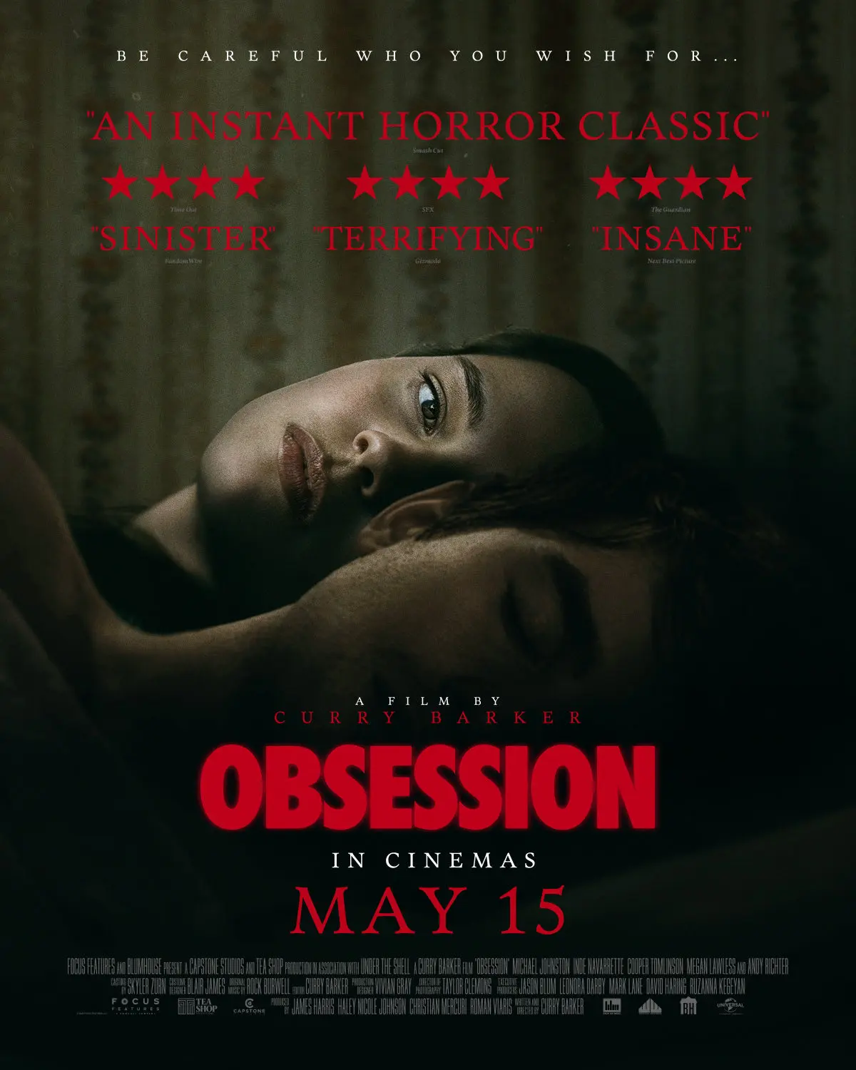 Obsession: A New International Poster Has Been Released