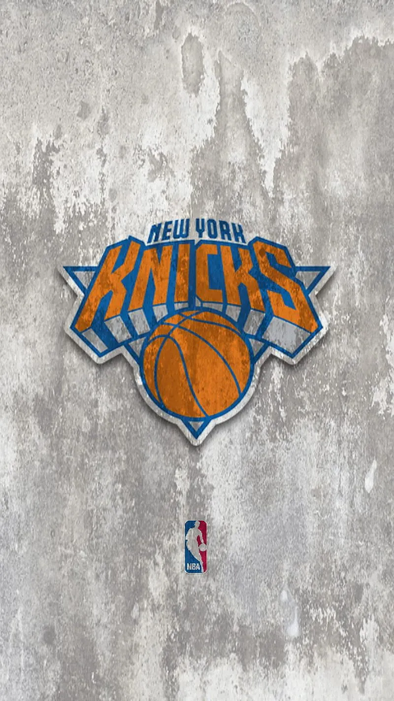 New York Knicks, nba, eastern conference, madison square garden, blue and orange, HD phone wallpaper