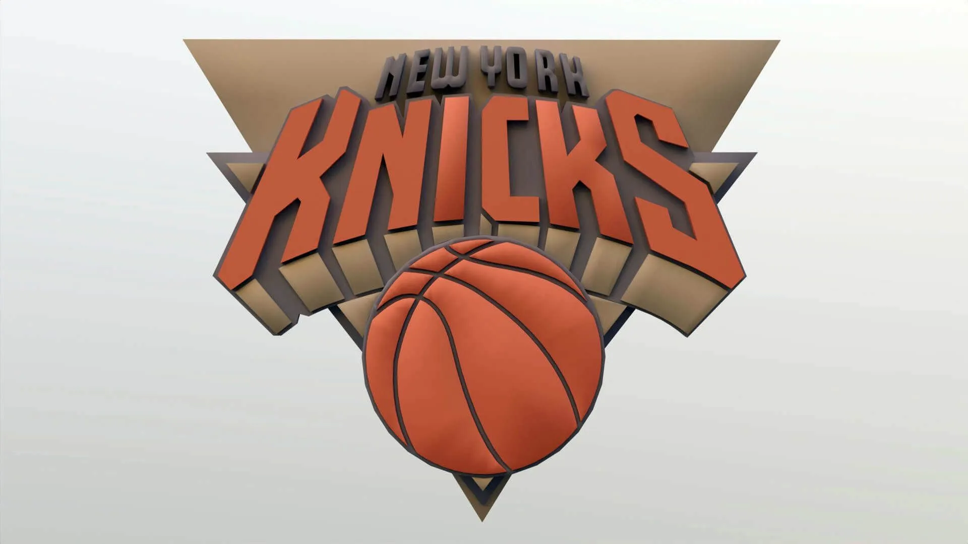 NBA New York Knicks Logo Printable and Renderable