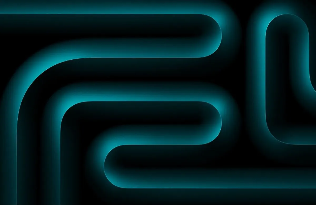 Official Turquoise Apple M5 MacBook Pro Default Stock HD Wallpaper