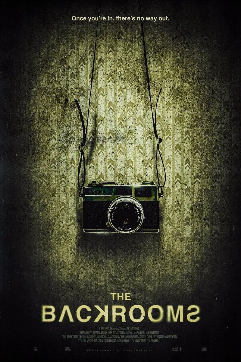 THE BACKROOMS wanted to try making a backrooms movie poster for the film coming out next year. i don't know a ton about the horror or lore, but it seems like