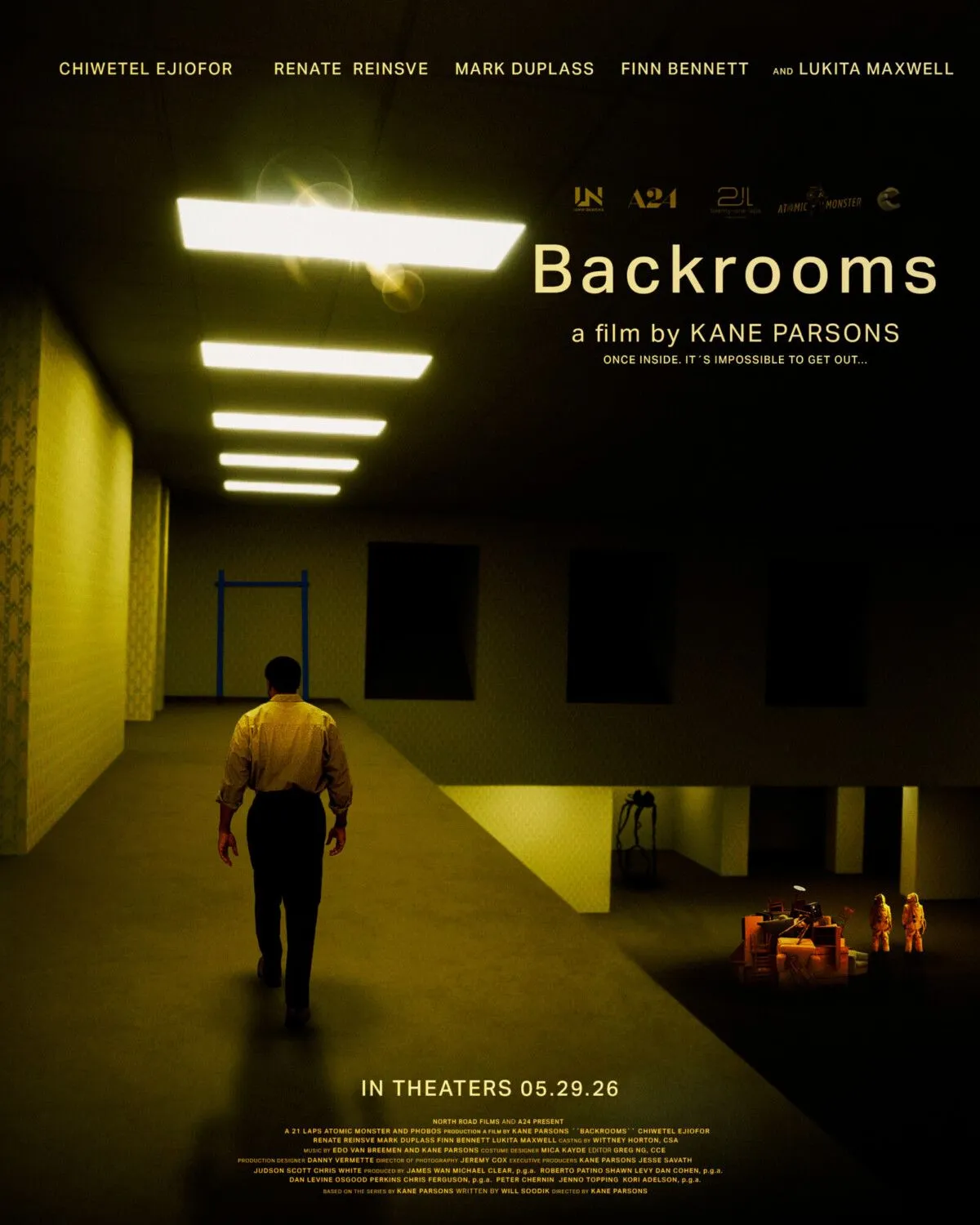Backrooms Movie Poster. Poster By Luno Designs