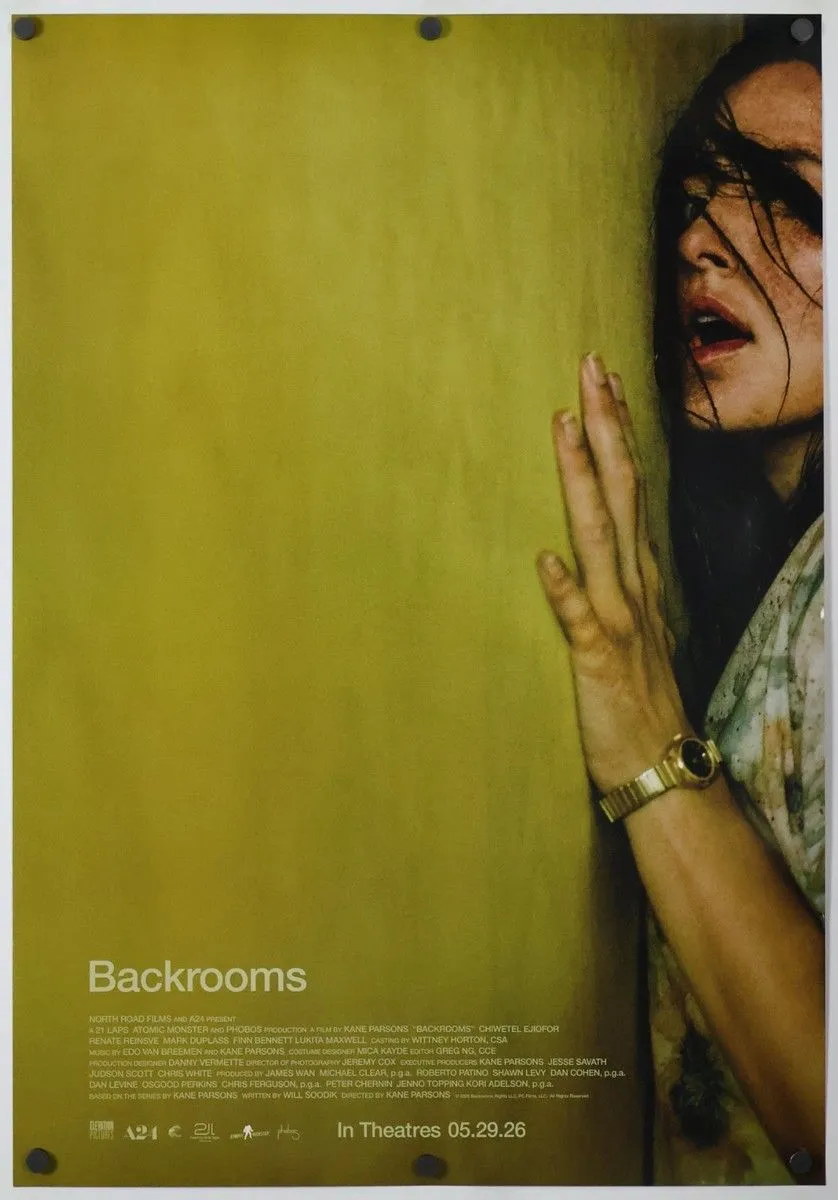 Backrooms movie poster 27x39 2026 B