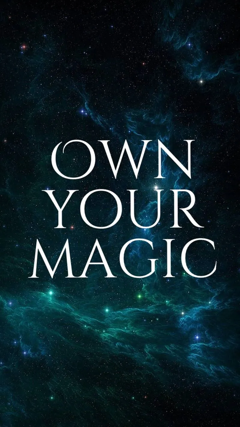 Magic, quotes, phone, HD phone wallpaper