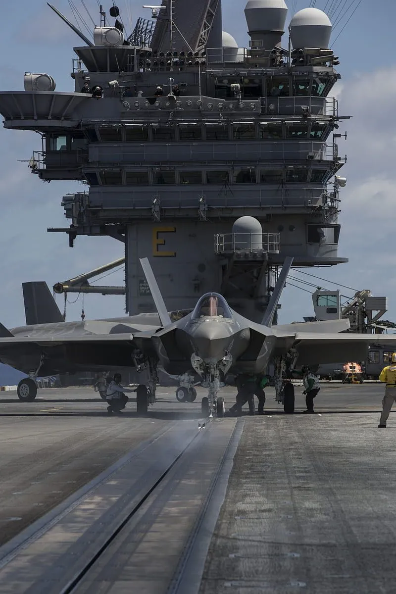 F 35c, Aircraft, Carrier, Military, Navy, Plane, Ships, Guerra, World, HD Phone Wallpaper
