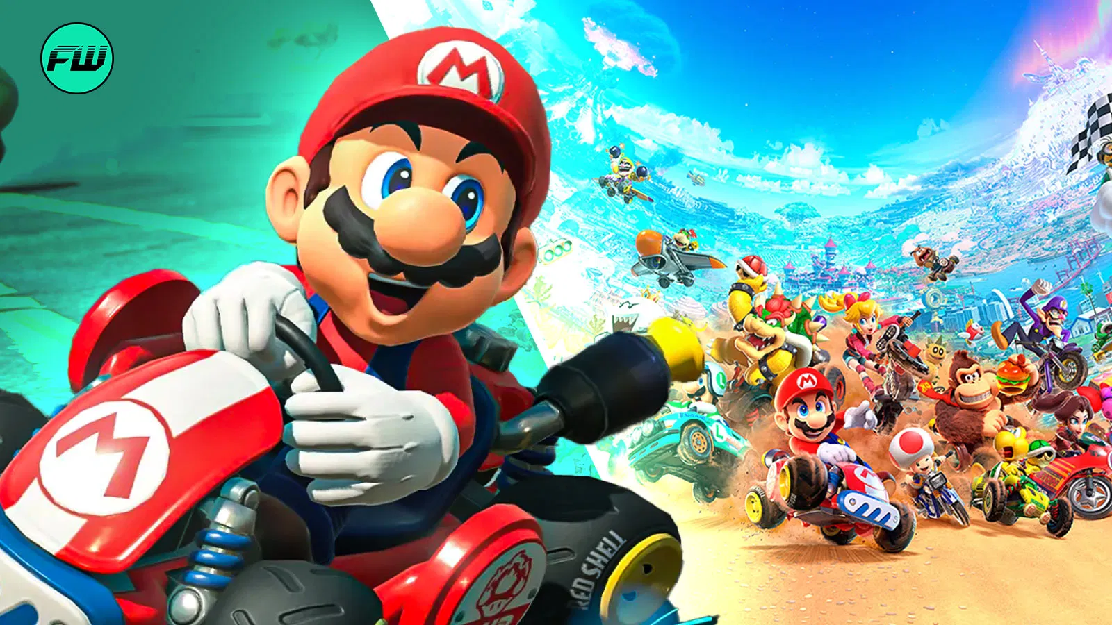 Mario Kart World Finally Has a Rival That's Ready to Burn Some Rubber
