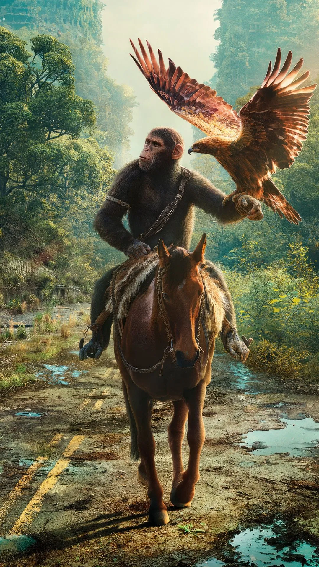 Kingdom of the Planet of the Apes Wallpaper 4K, 2024 Movies