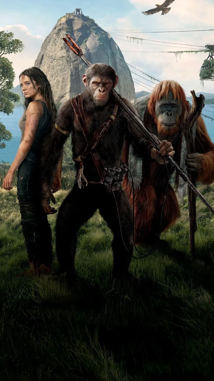 Kingdom of the Planet of the Apes Wallpaper