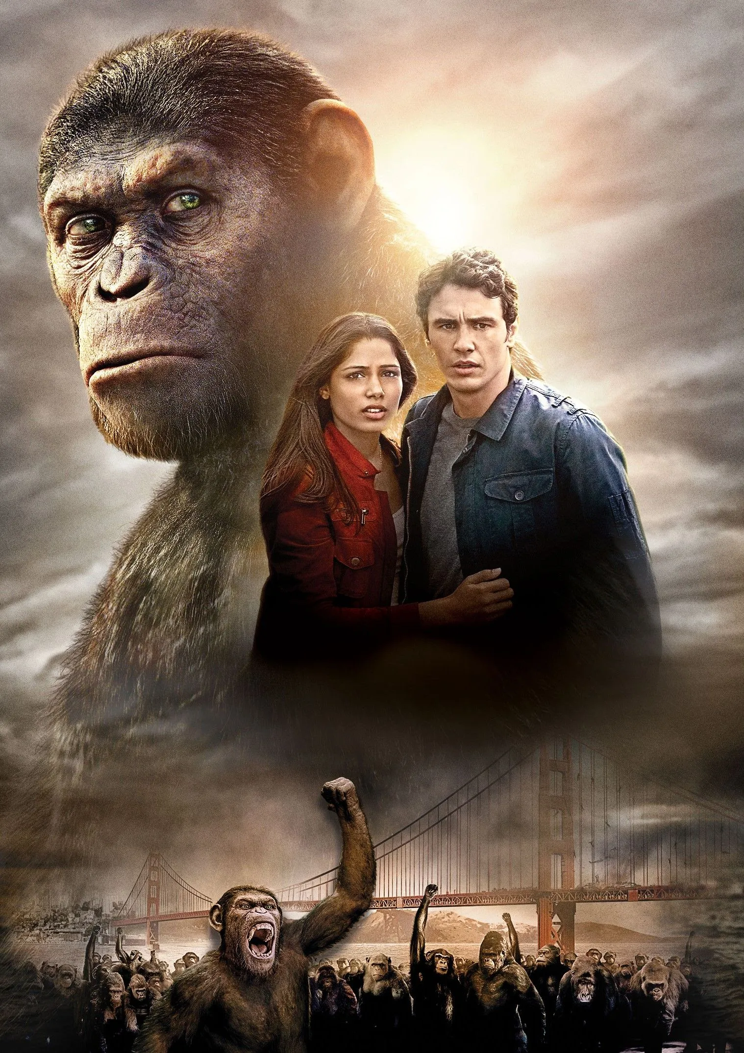Caesar From Rise Of The Planet Of The Apes HD Phone Wallpaper