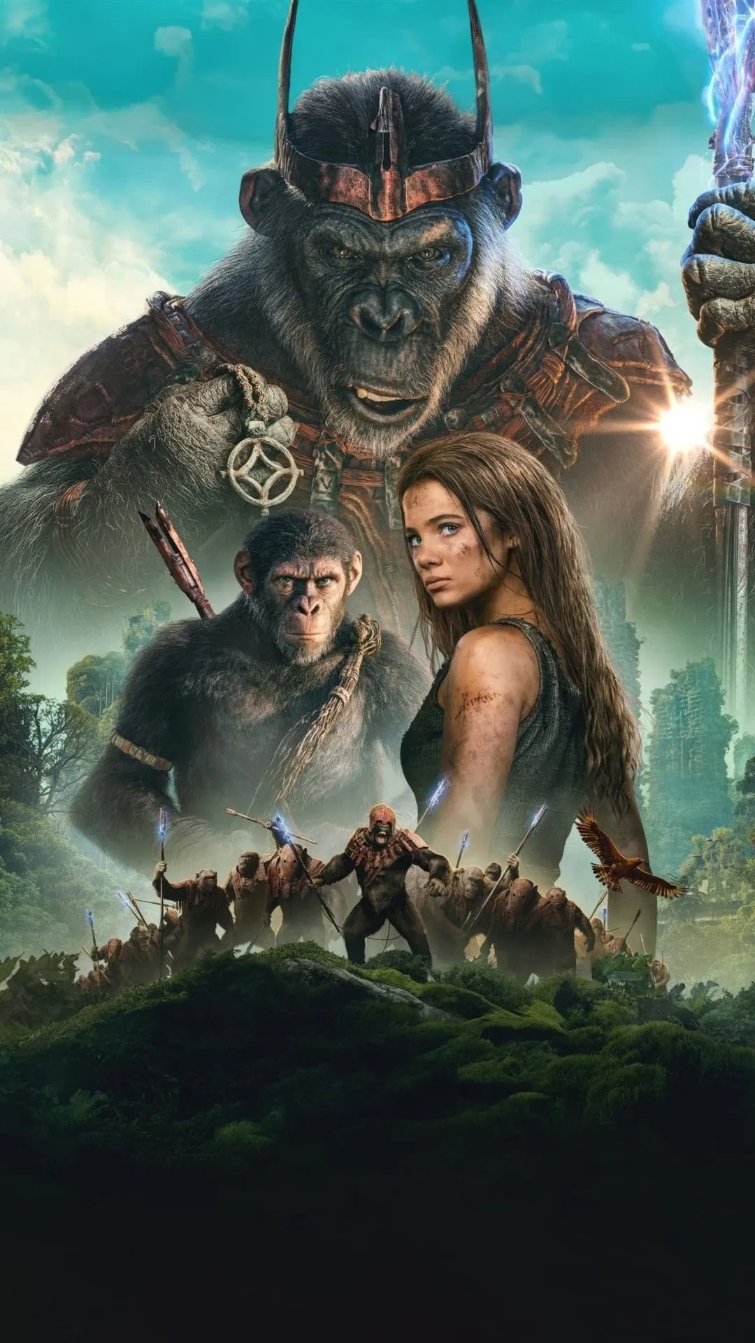 Kingdom Of The Planet Of The Apes 1080x1920 IPhone 8 7 6 6S Plus Wallpaper, Background, Picture, Image