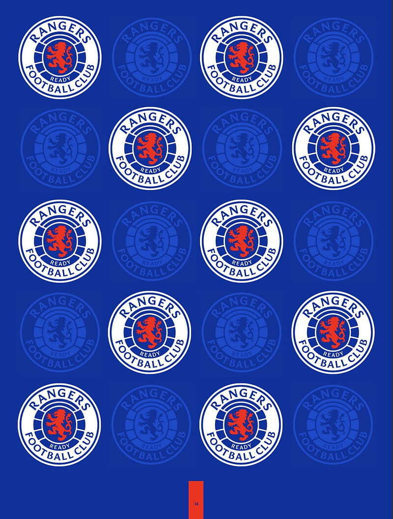 Scotland Football Club Rangers Blue Logo