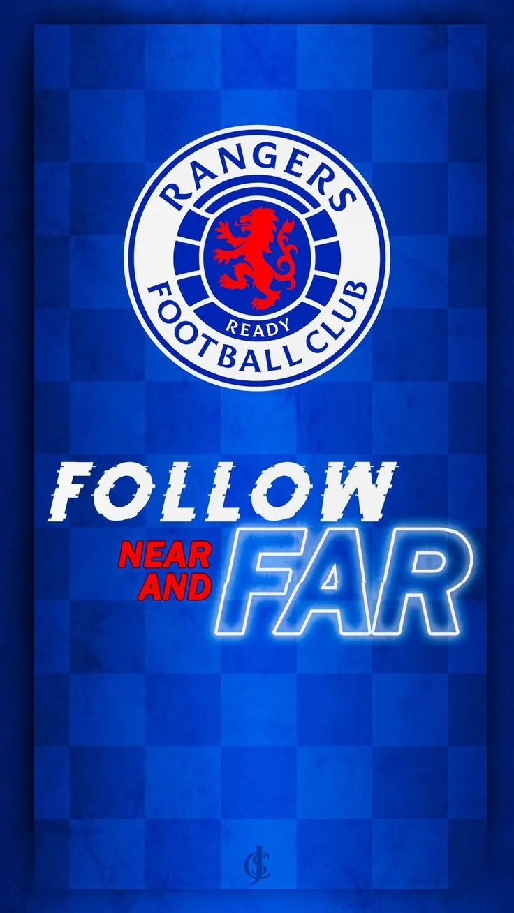 Rangers Football Club Poster. Rangers fc logo wallpaper, Rangers phone wallpaper, Rangers flag