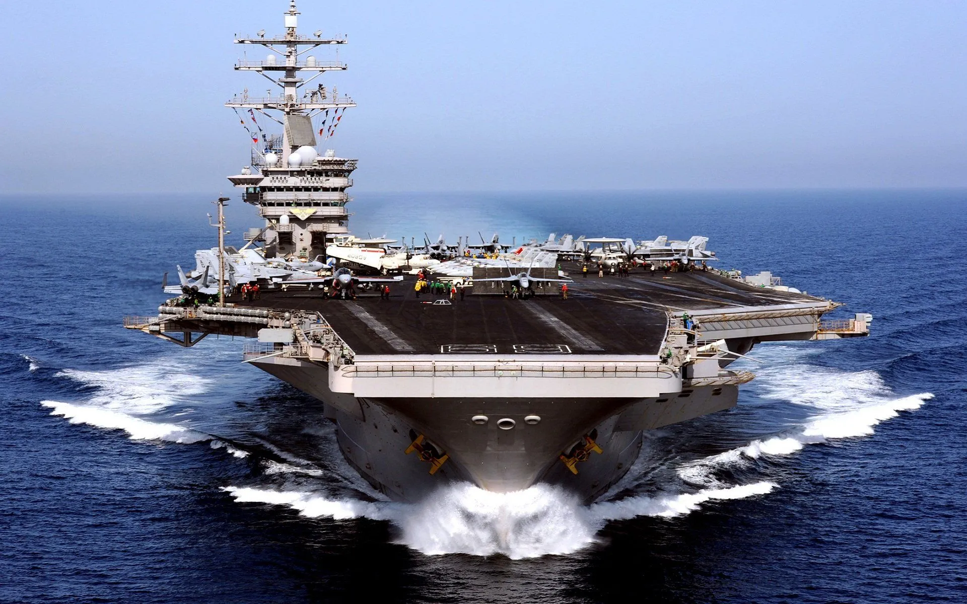 USS Dwight D. Eisenhower Aircraft Carrier