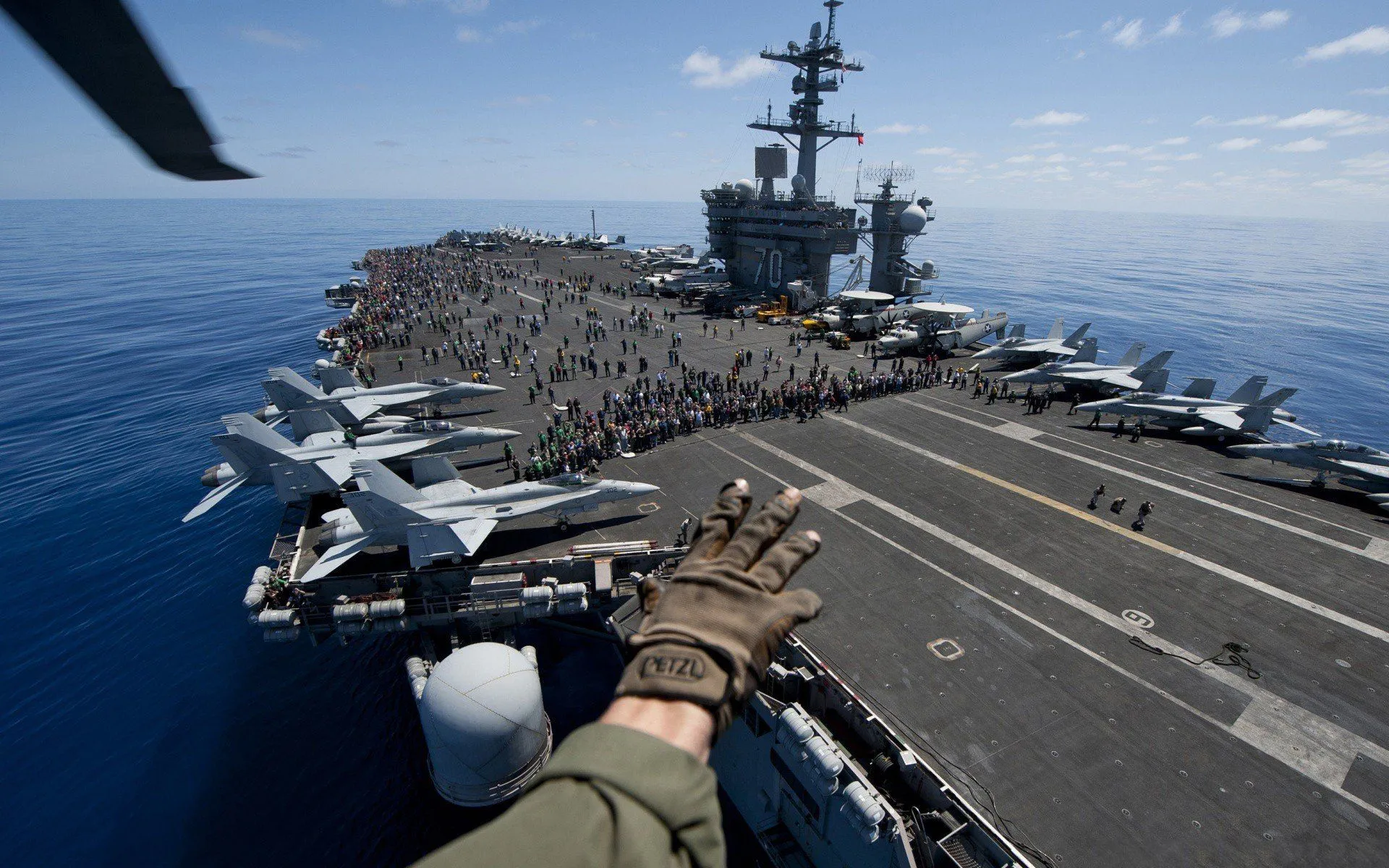 aircraft carrier, Warship Wallpaper HD / Desktop and Mobile Background