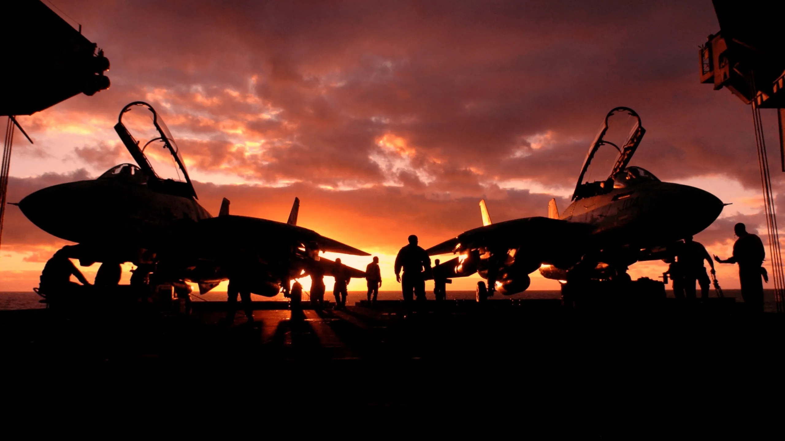 sunset, Aircraft, Aircraft, Carriers, Aviation Wallpaper HD / Desktop and Mobile Background