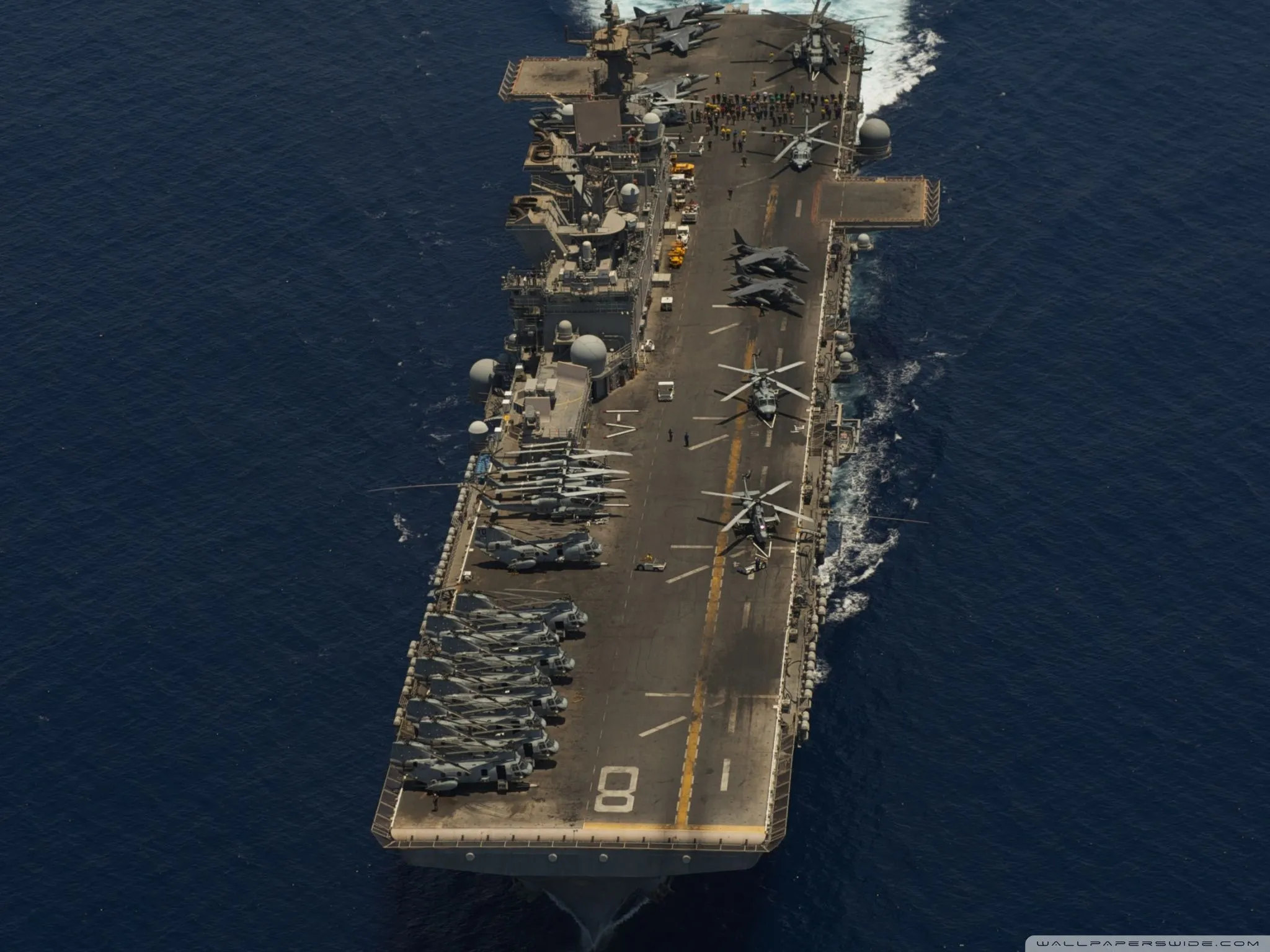Aircraft Carrier 4K UHD Wallpaper for UltraHD Desktop and TV, Widescreen and UltraWide Display, Smartphone and Tablet Devices