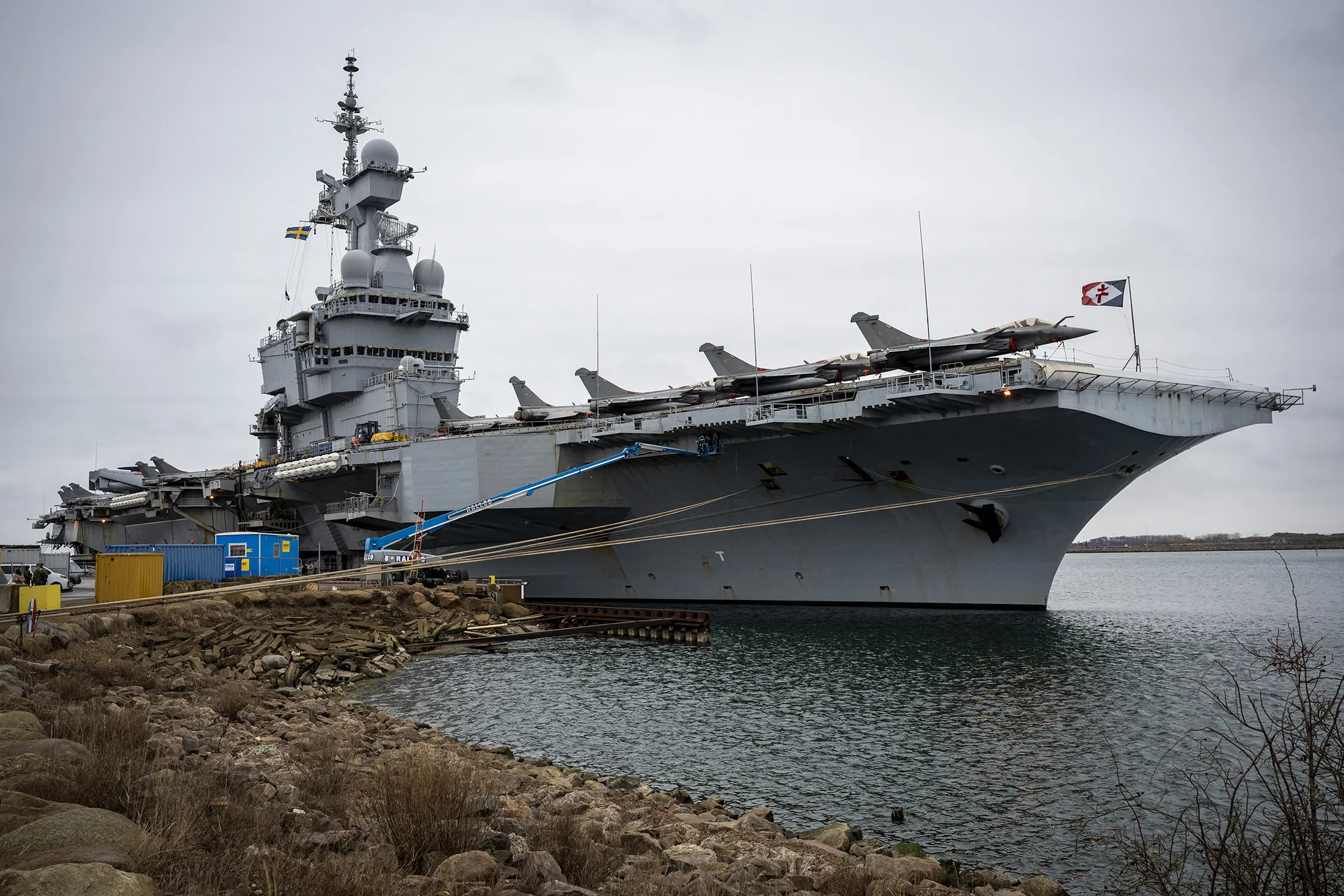 Macron Orders Aircraft Carrier to Mediterranean to Protect Shipping Routes