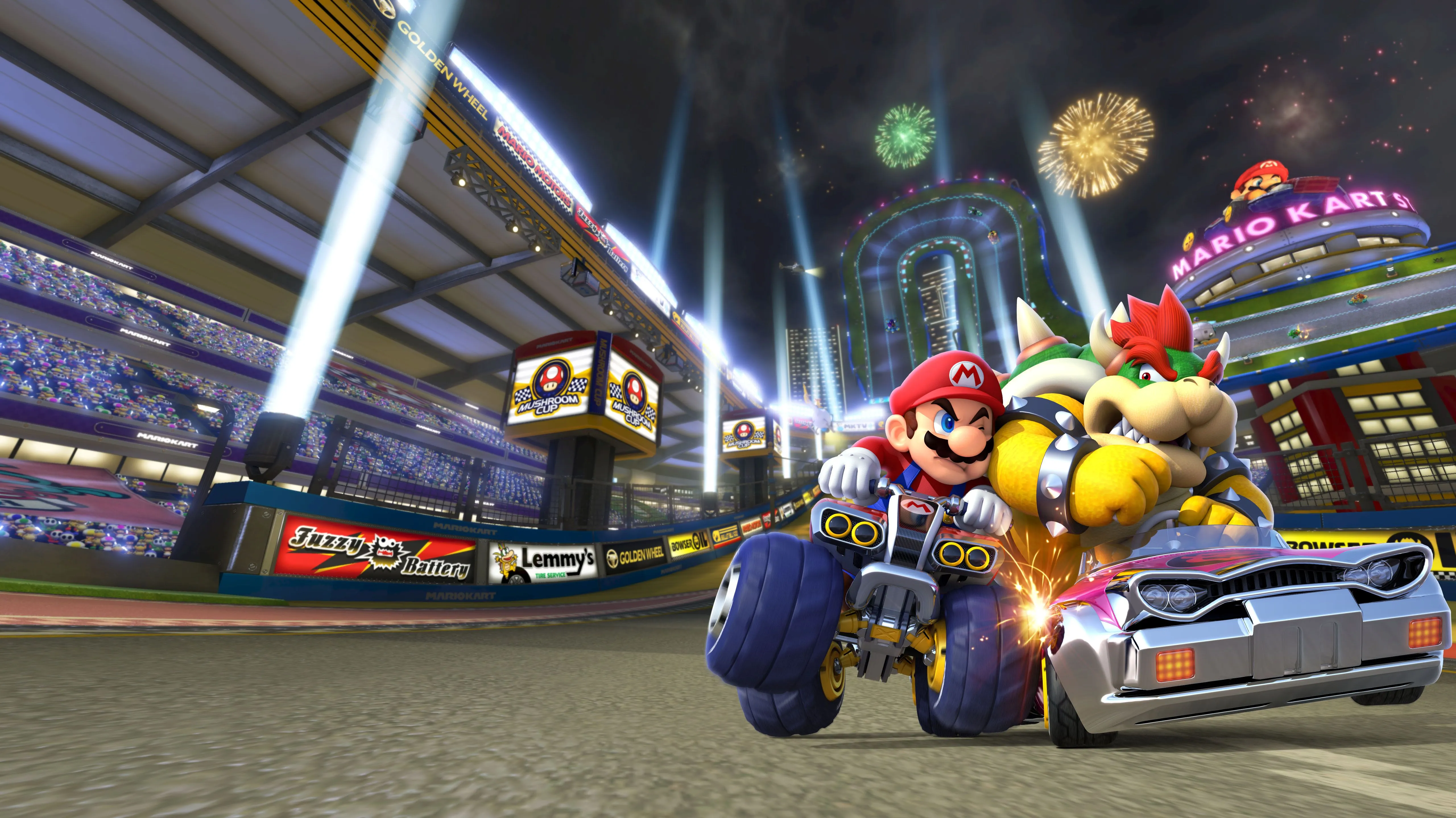 Wallpaper Mario Stadia Mario Kart Deluxe With Viewers!